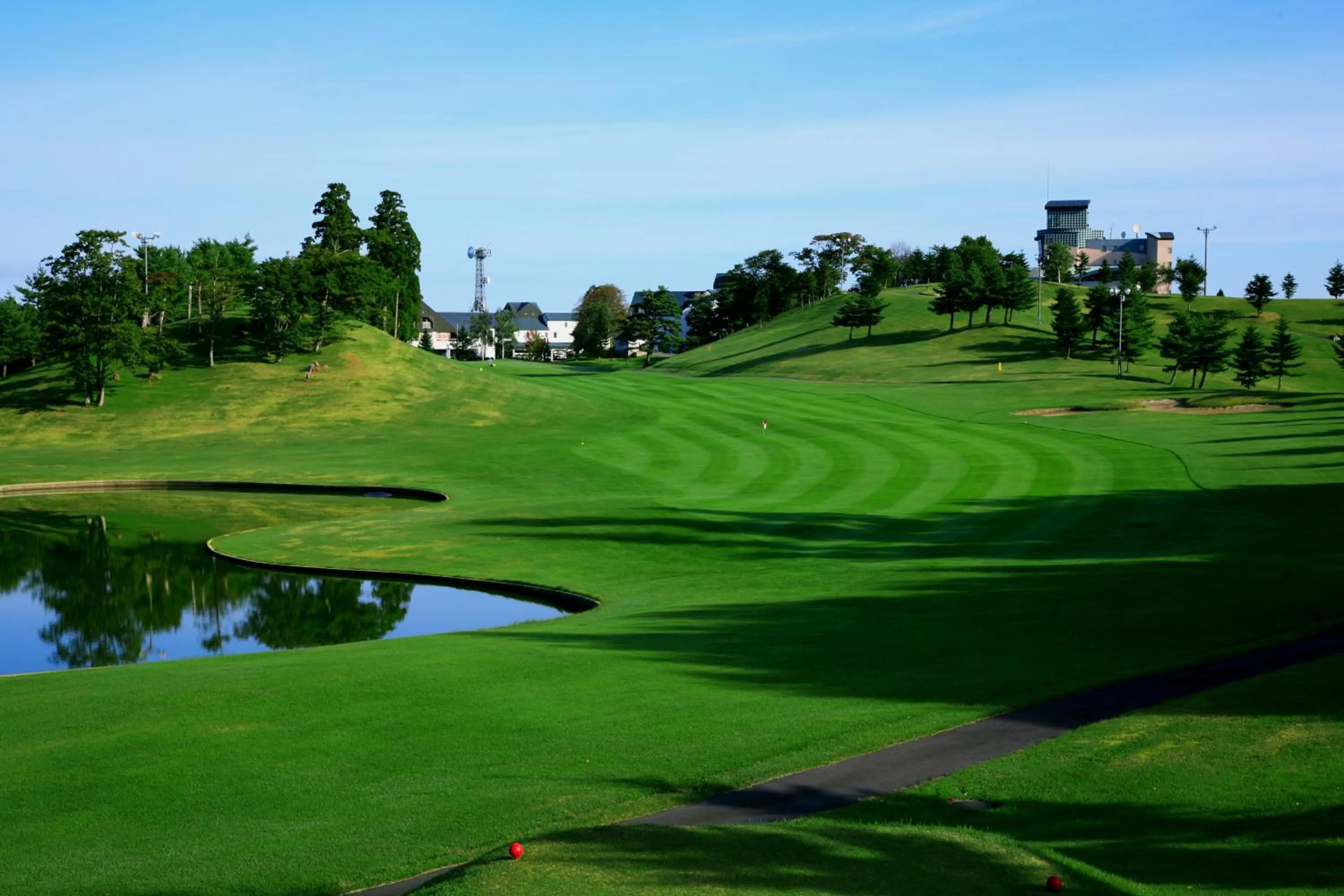 Golfcourse in Aomori Winery Hotel