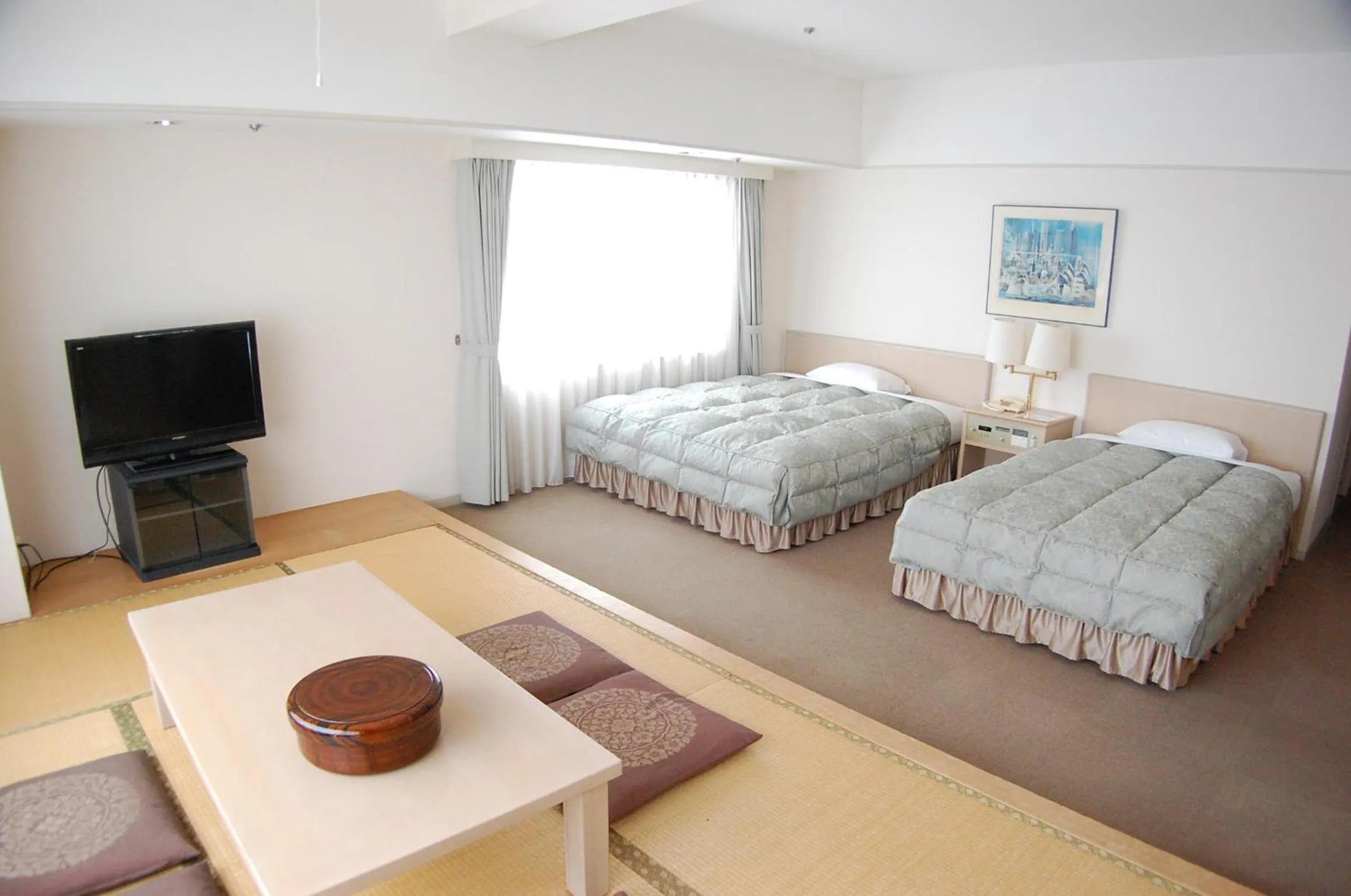 Photo of the whole room, Bed in Aomori Winery Hotel