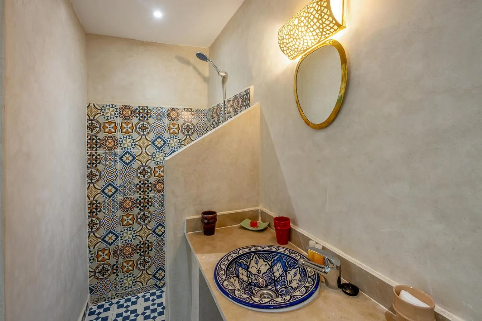 Bathroom in Riad Jabador De Marrakech