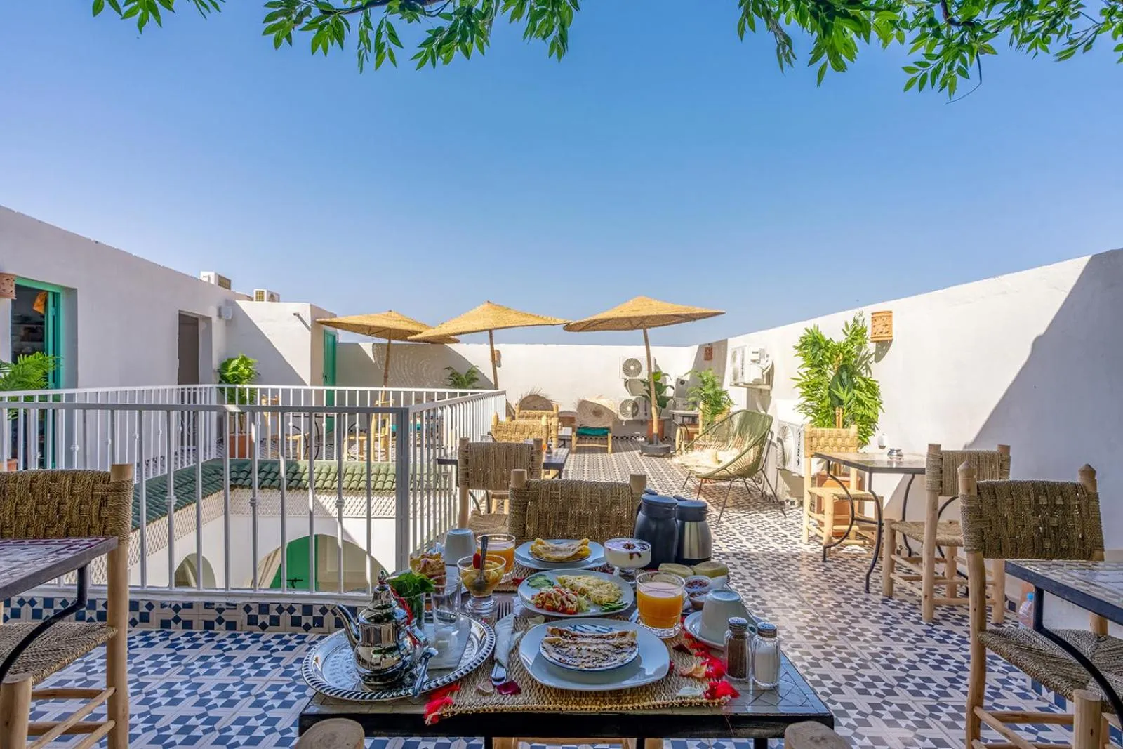 Breakfast in Riad Jabador De Marrakech