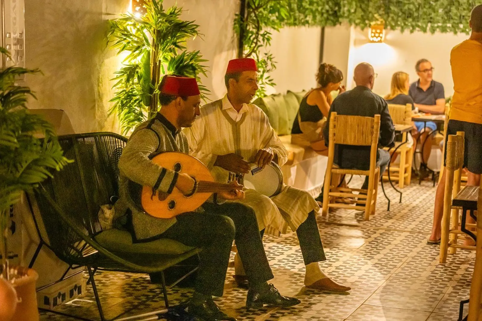 Restaurant/places to eat in Riad Jabador De Marrakech