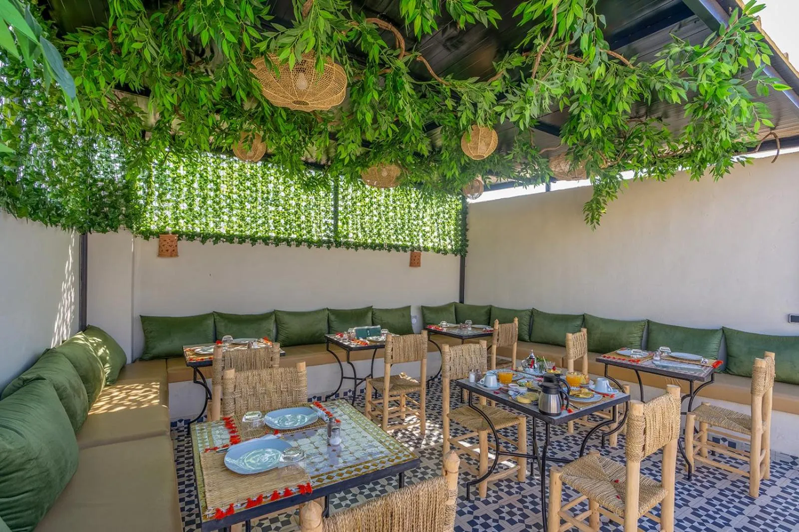 Restaurant/places to eat in Riad Jabador De Marrakech