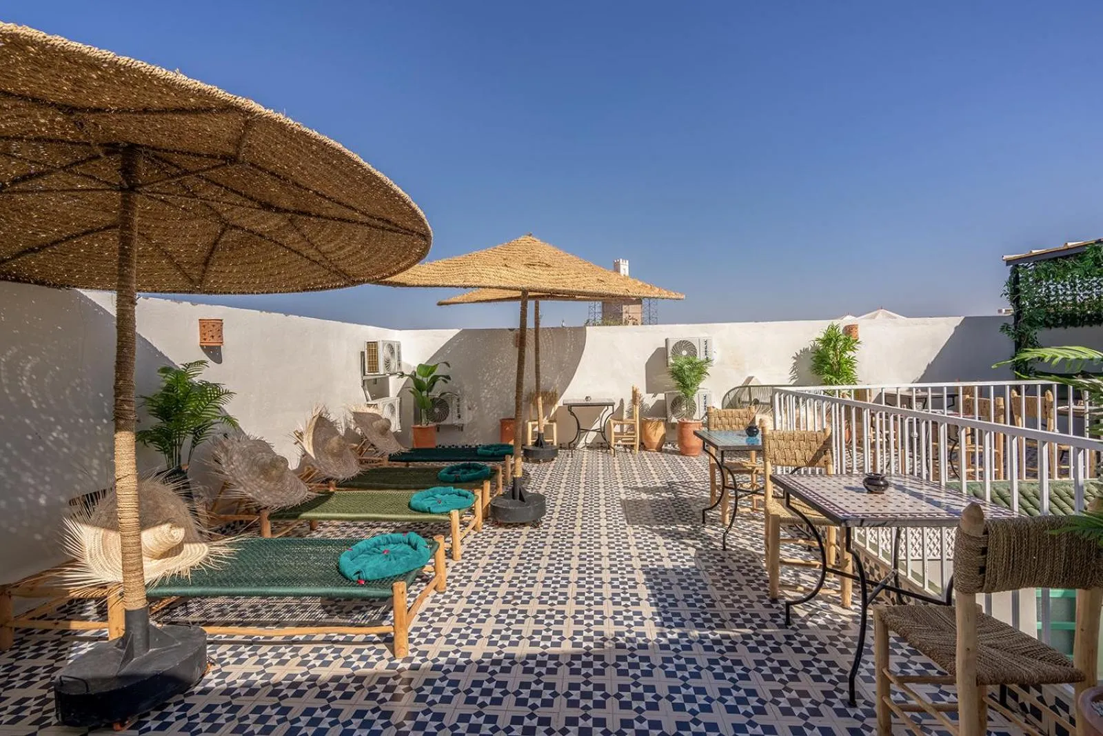 Balcony/Terrace in Riad Jabador De Marrakech