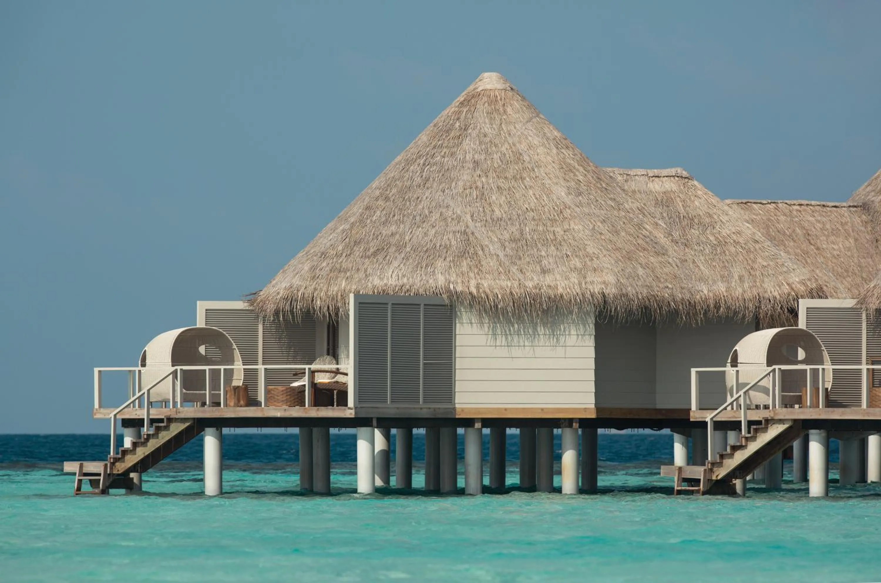 Seating area in Drift Thelu Veliga Retreat