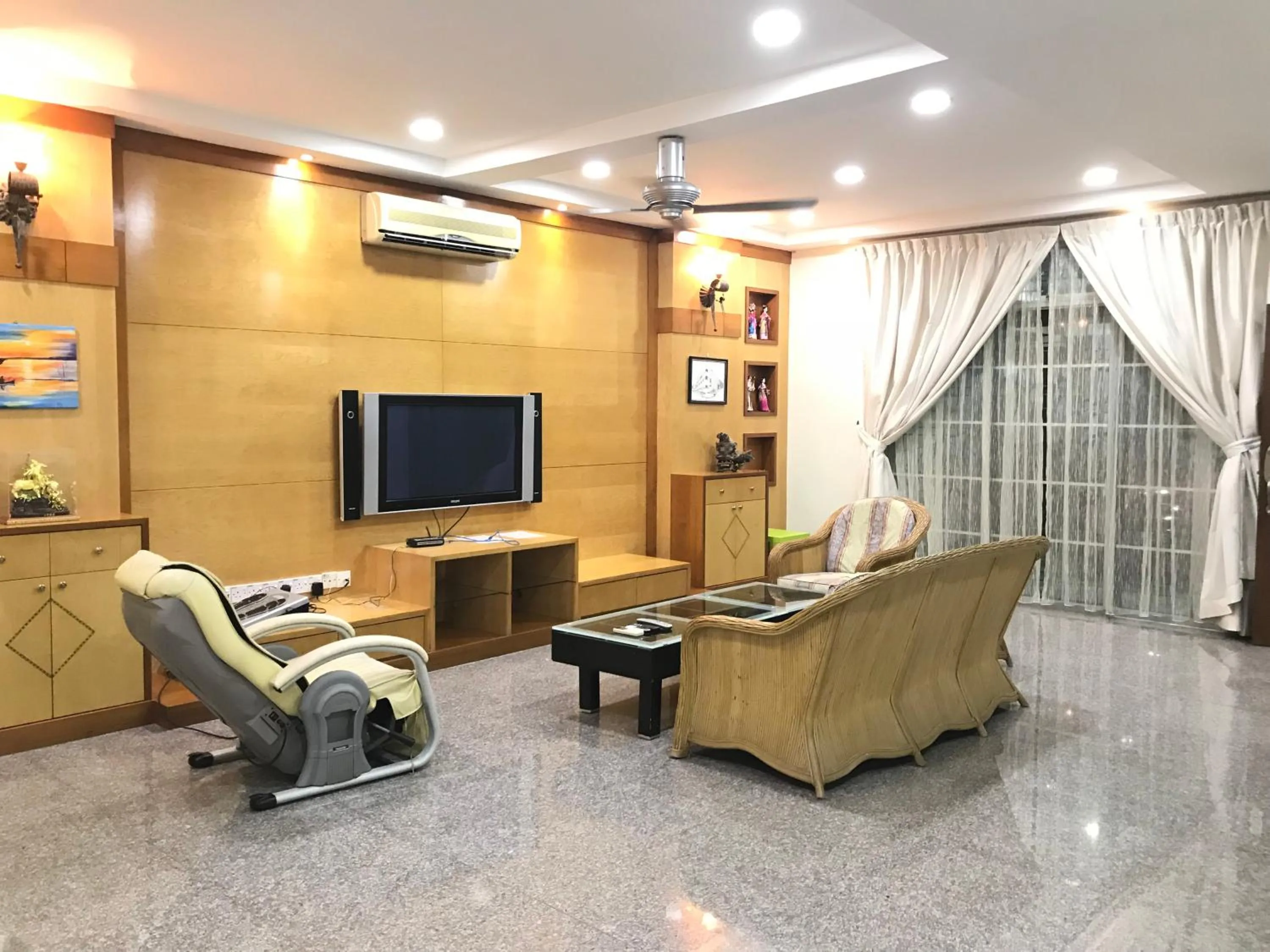 Living room in Jiaxin Homestay - Desa Terbau 家馨民宿