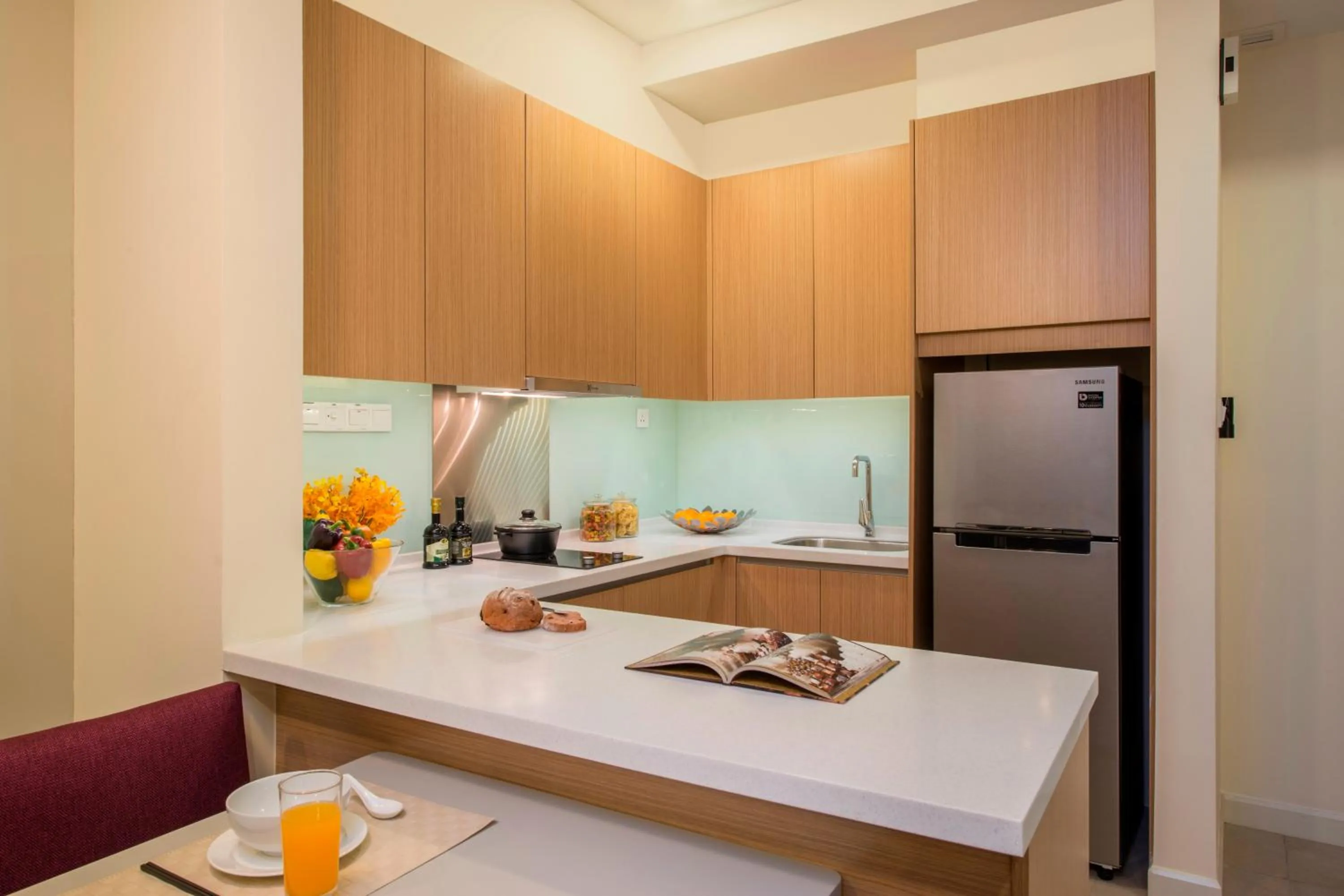 Kitchen or kitchenette in Somerset Medini Iskandar Puteri