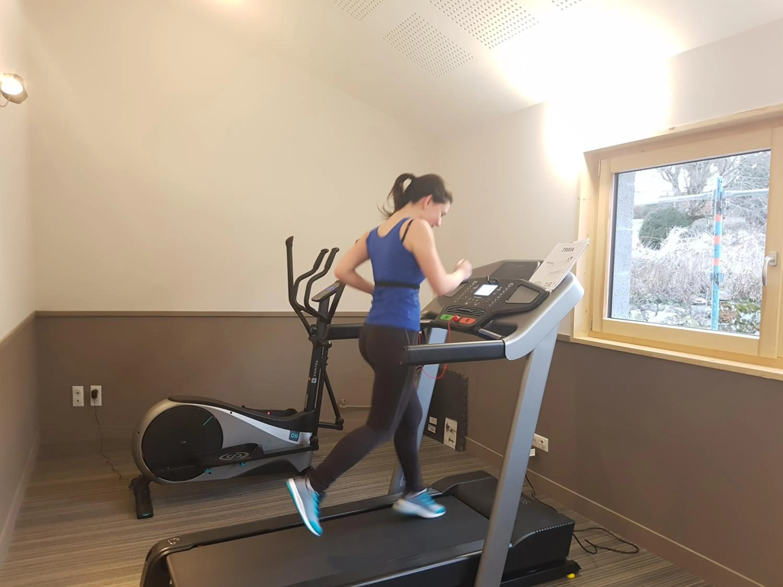 Fitness centre/facilities in Logis SPA Hotel Restaurant De La Poste