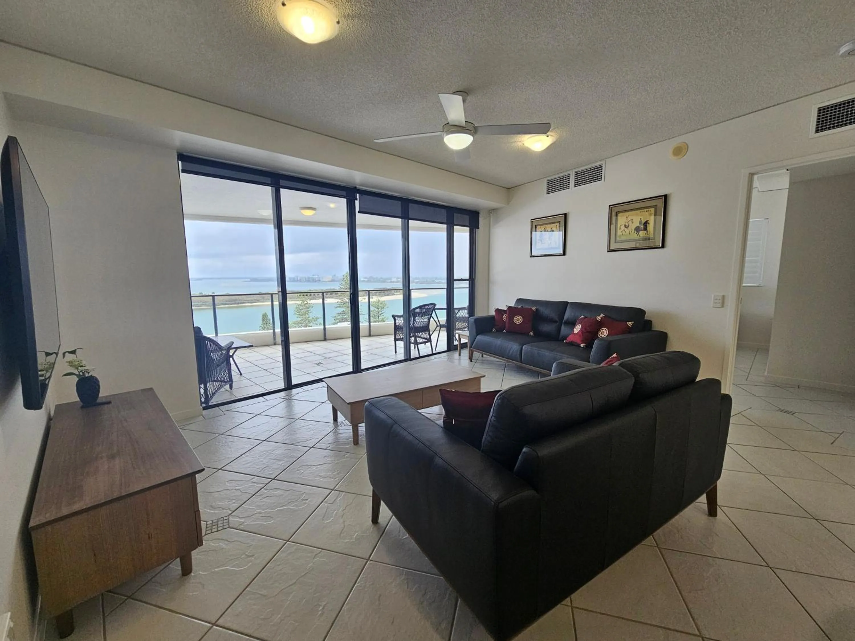 Living room in The Waterford Prestige Apartments