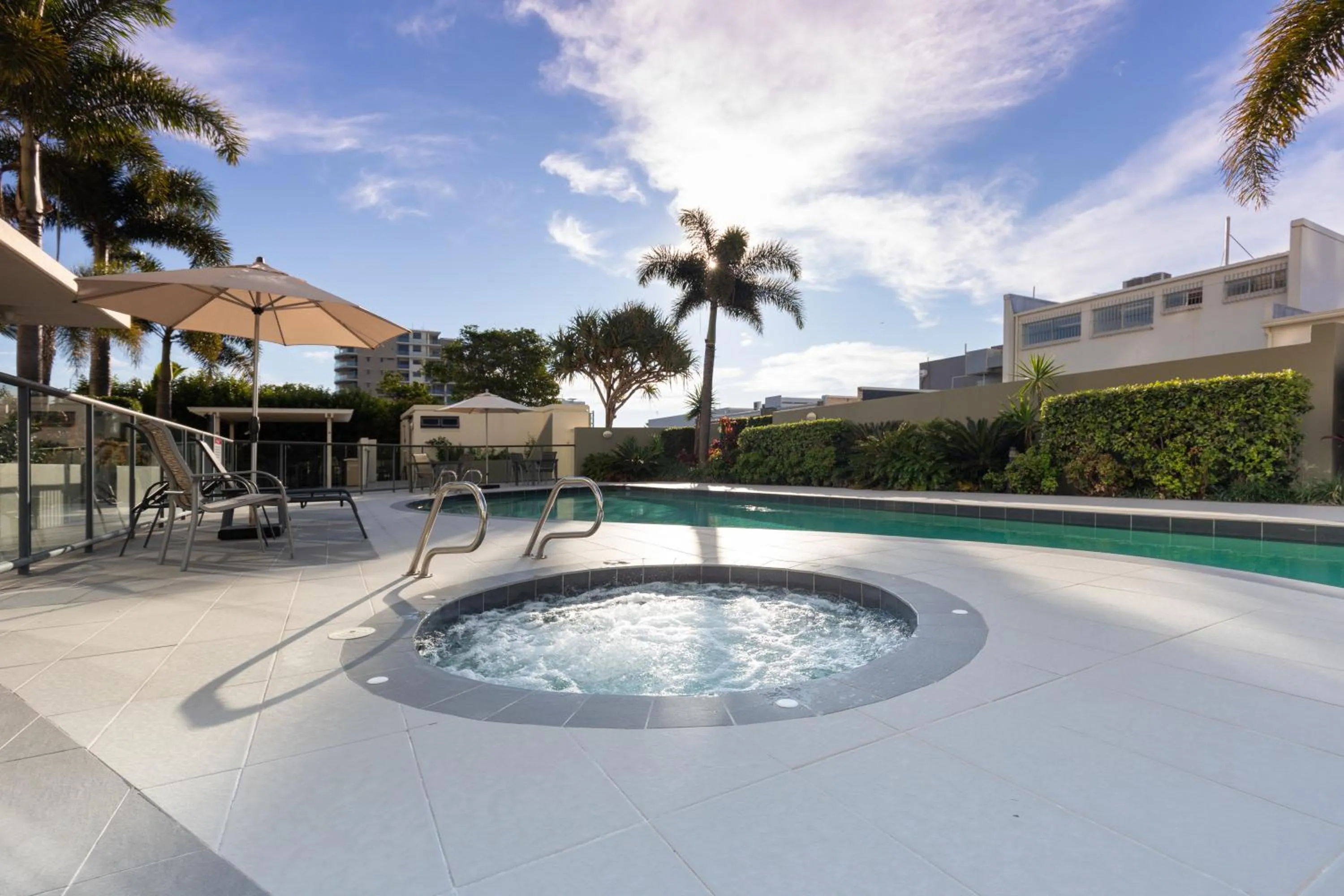 Swimming pool in The Waterford Prestige Apartments