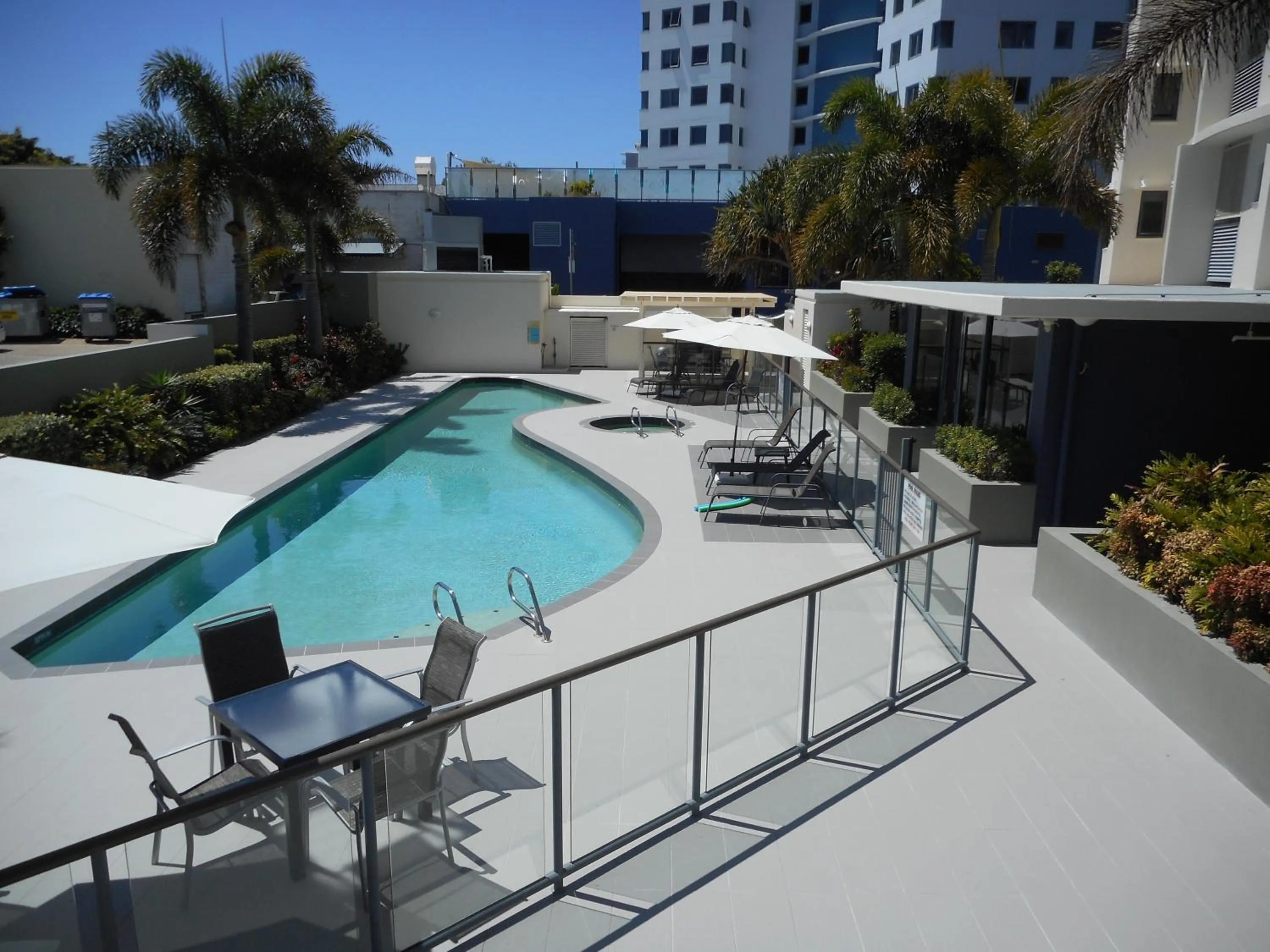 Swimming pool in The Waterford Prestige Apartments
