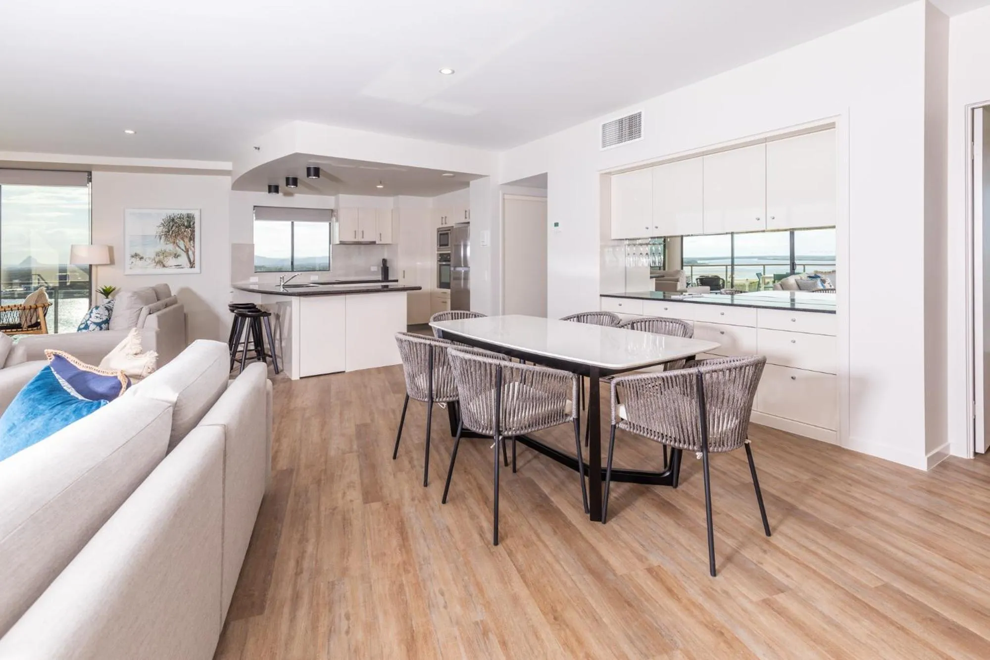 Dining area in The Waterford Prestige Apartments