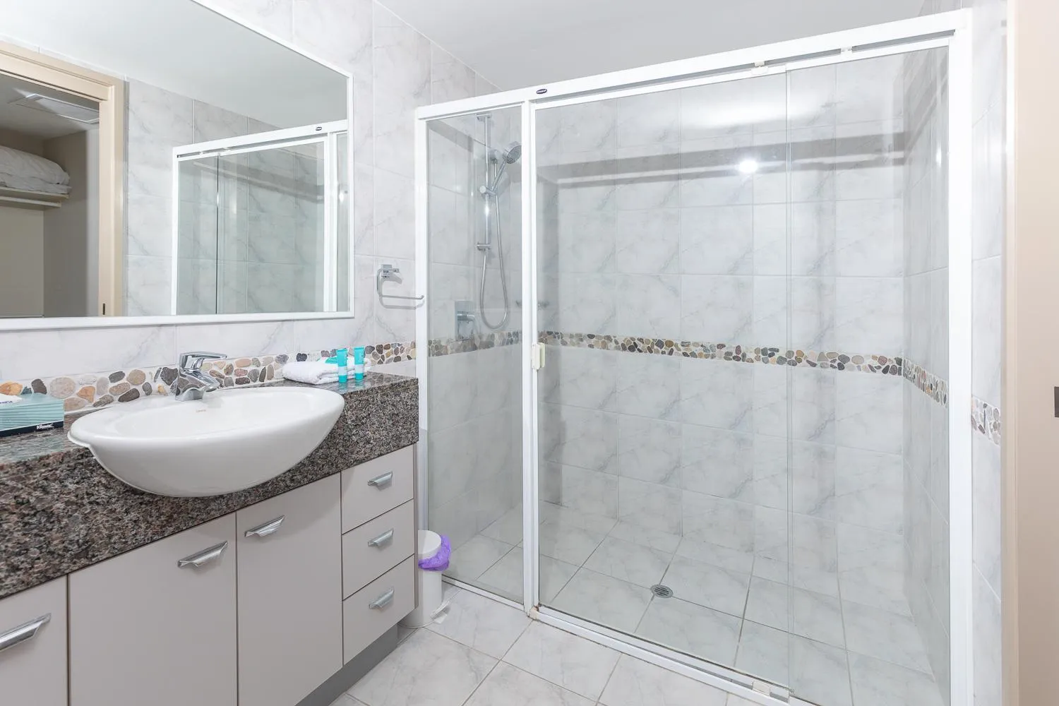Bathroom in The Waterford Prestige Apartments