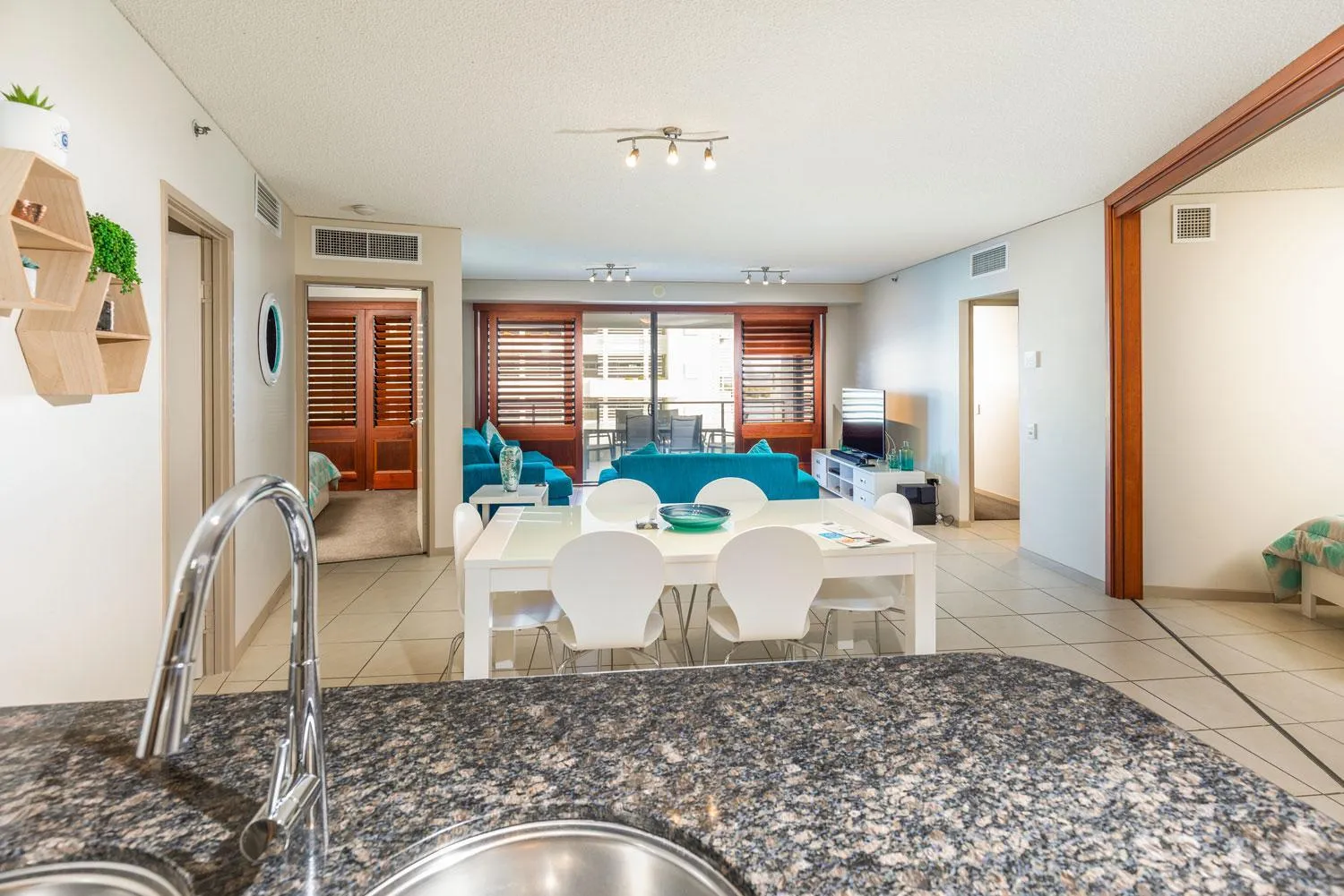 Living room in The Waterford Prestige Apartments