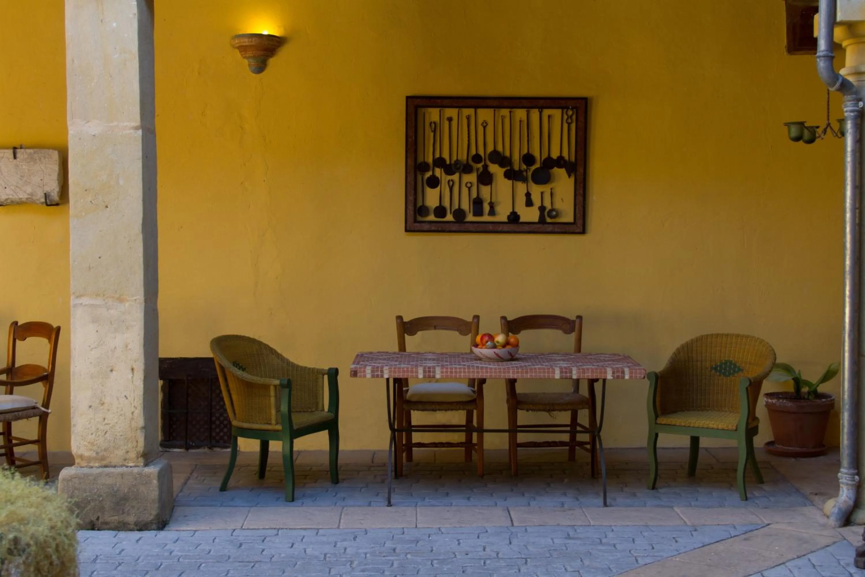 Patio in Casa Palacio Conde de Garcinarro