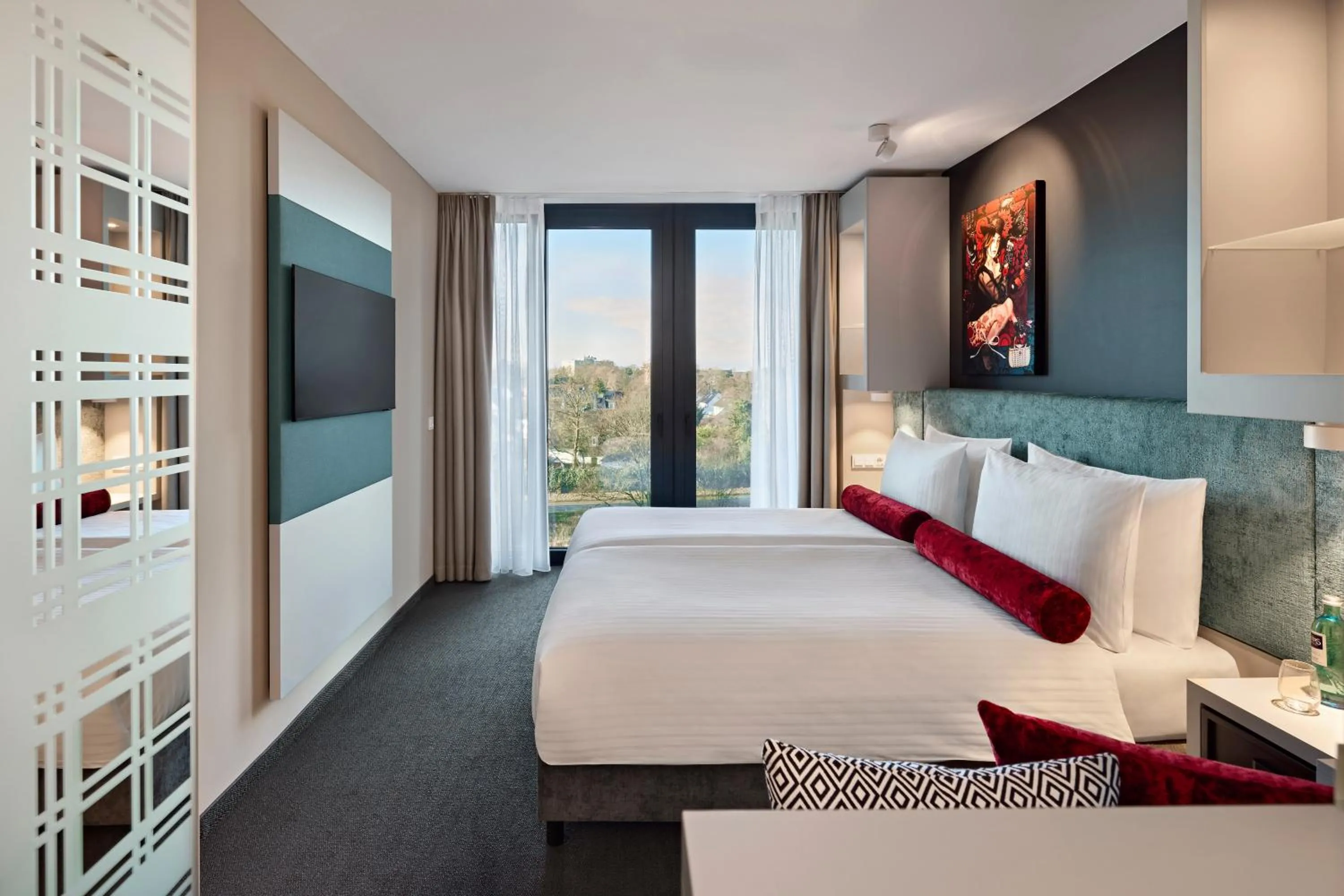 Bed in Essential by Dorint Düsseldorf Deiker Höfe