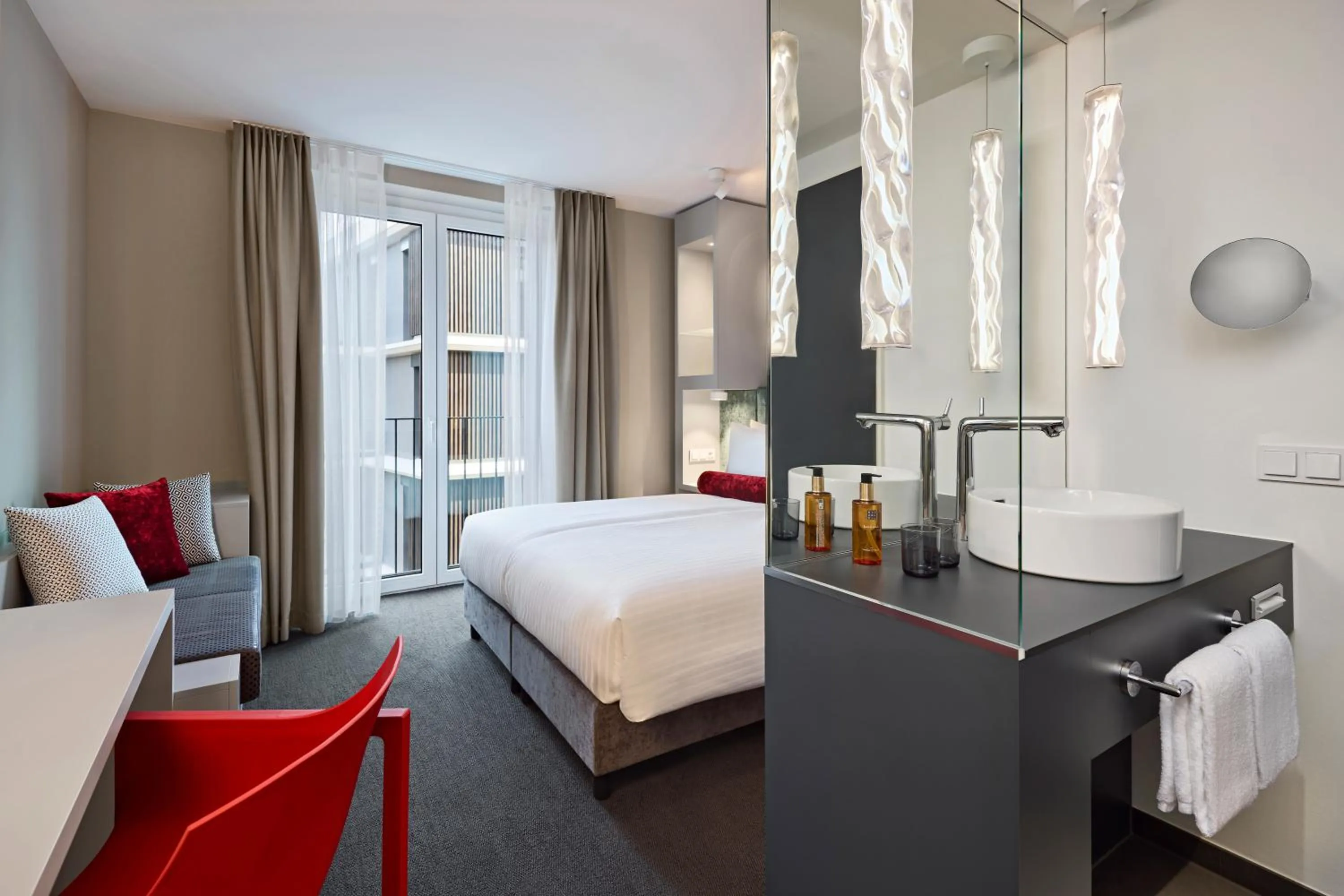 Bed in Essential by Dorint Düsseldorf Deiker Höfe