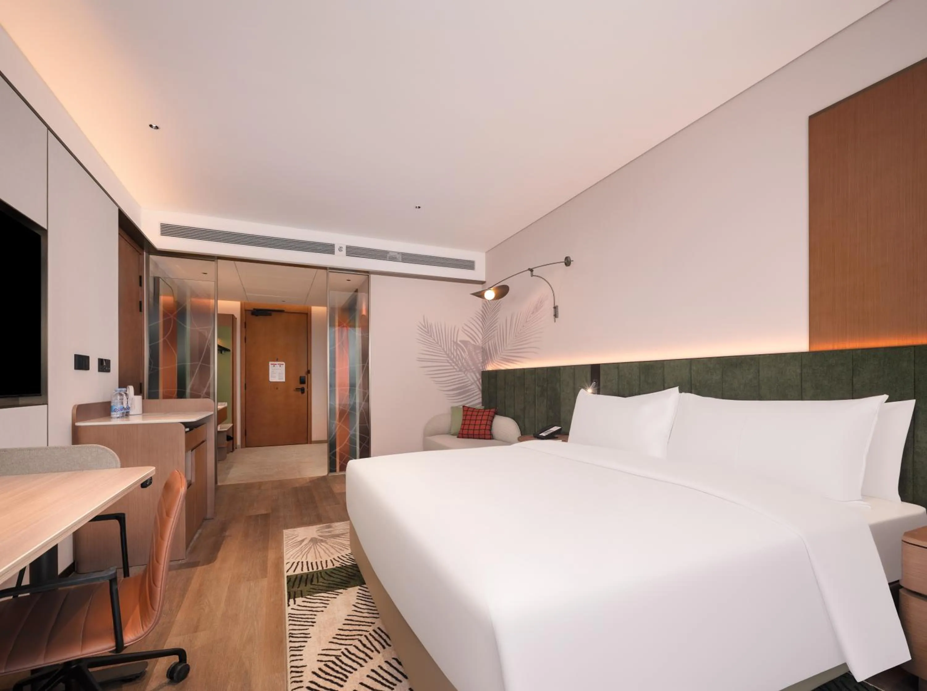 Bed in Hilton Garden Inn Chengdu East Railway Station