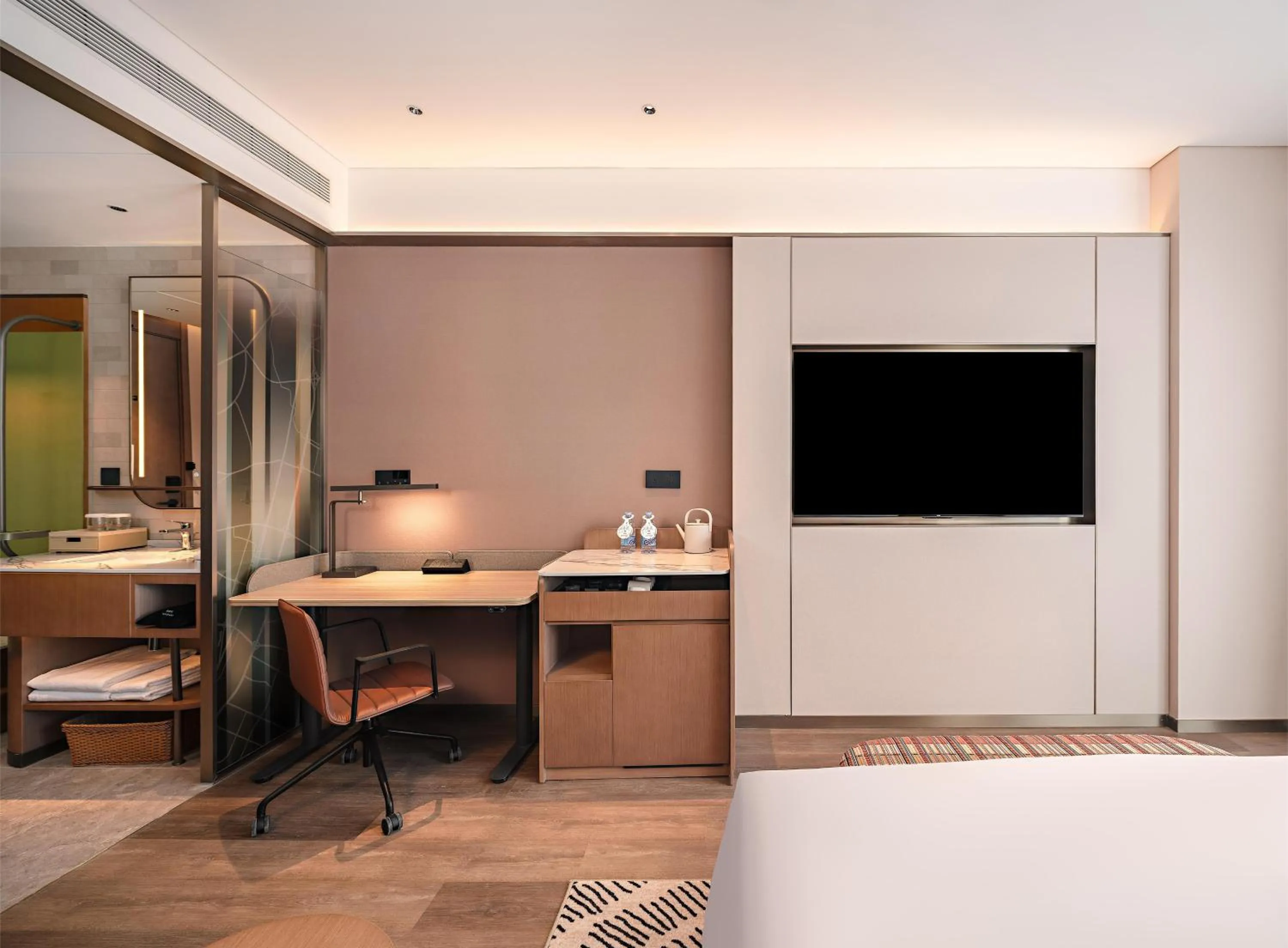 Bedroom in Hilton Garden Inn Chengdu East Railway Station