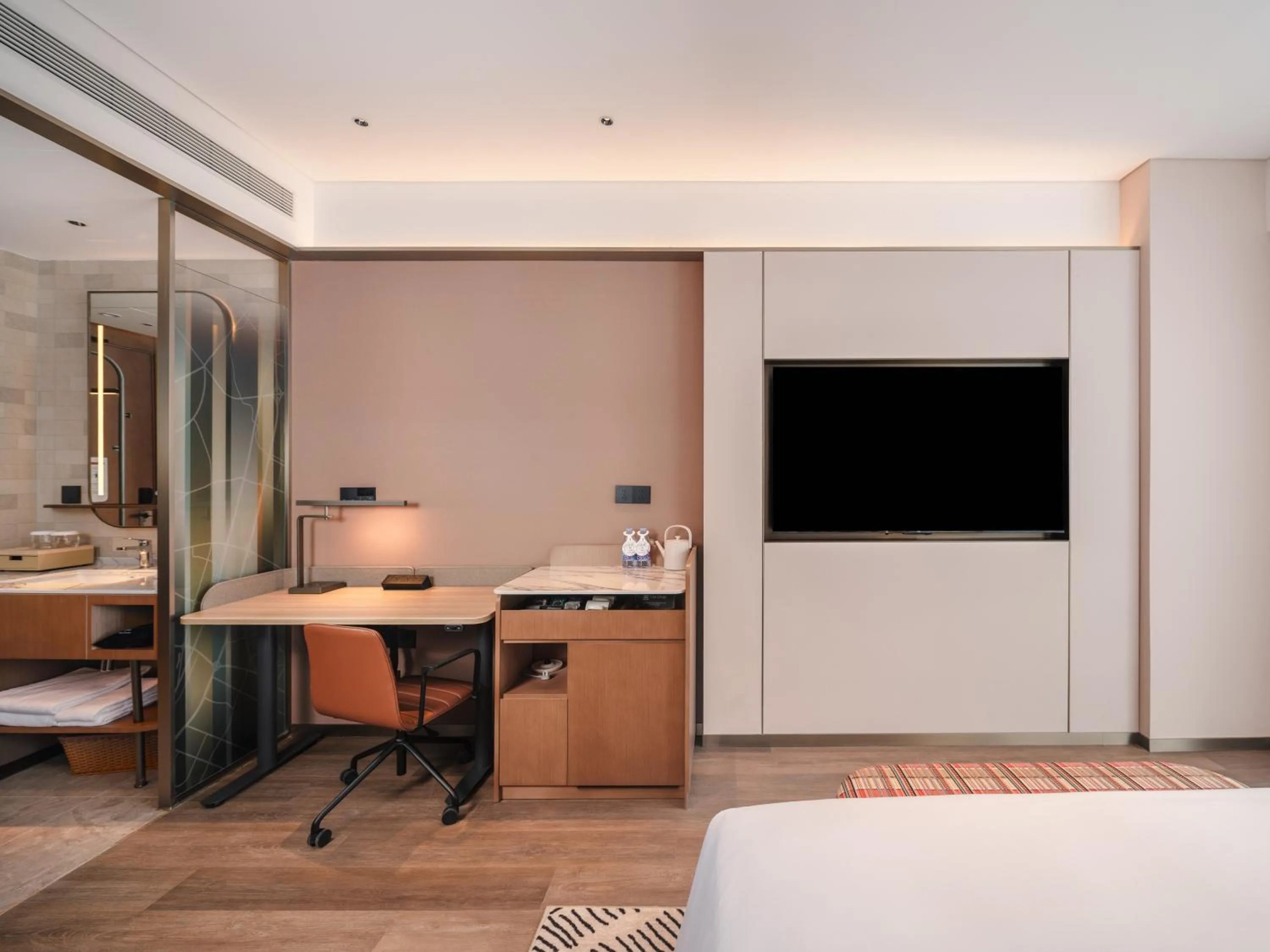 Bed in Hilton Garden Inn Chengdu East Railway Station