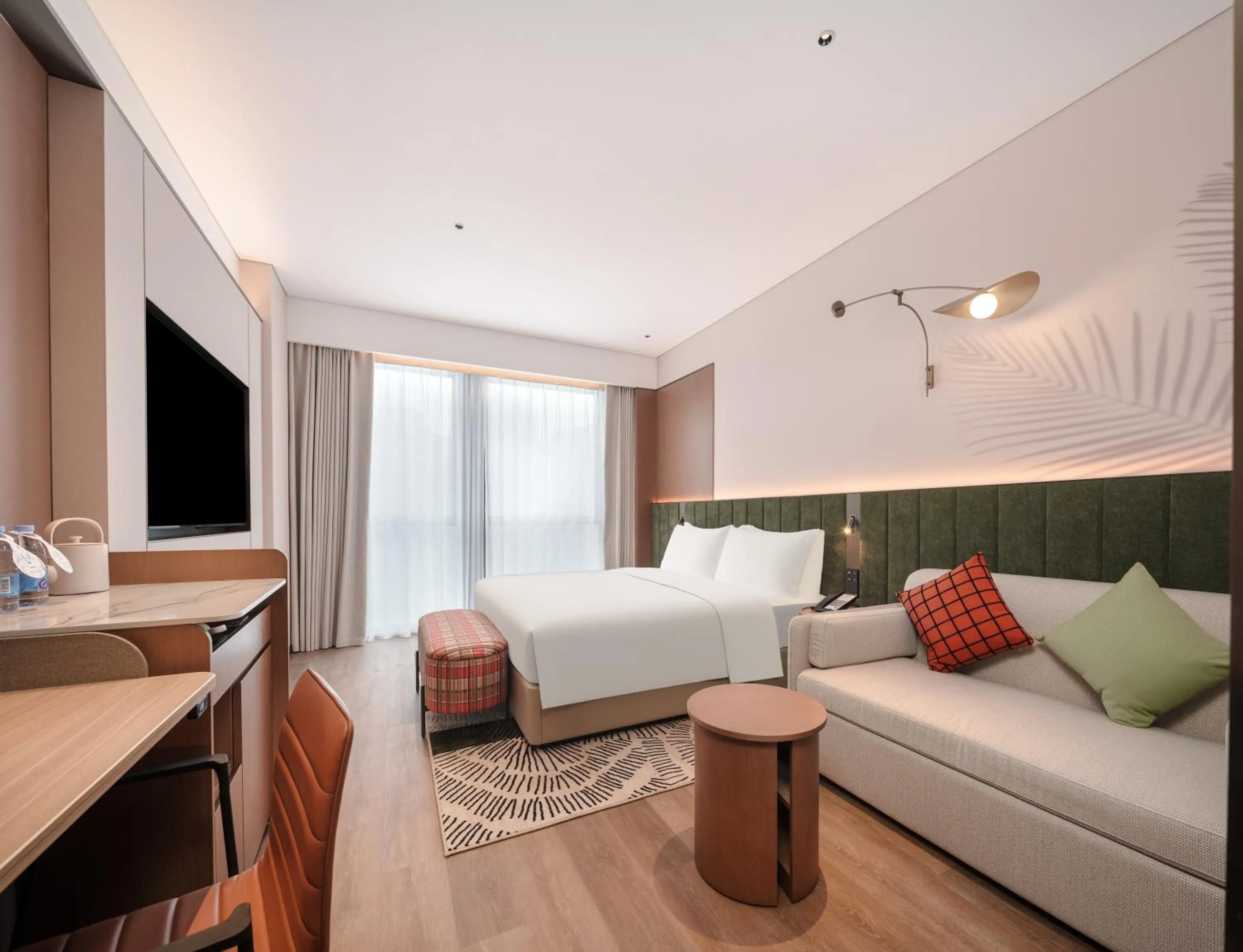 Bed in Hilton Garden Inn Chengdu East Railway Station