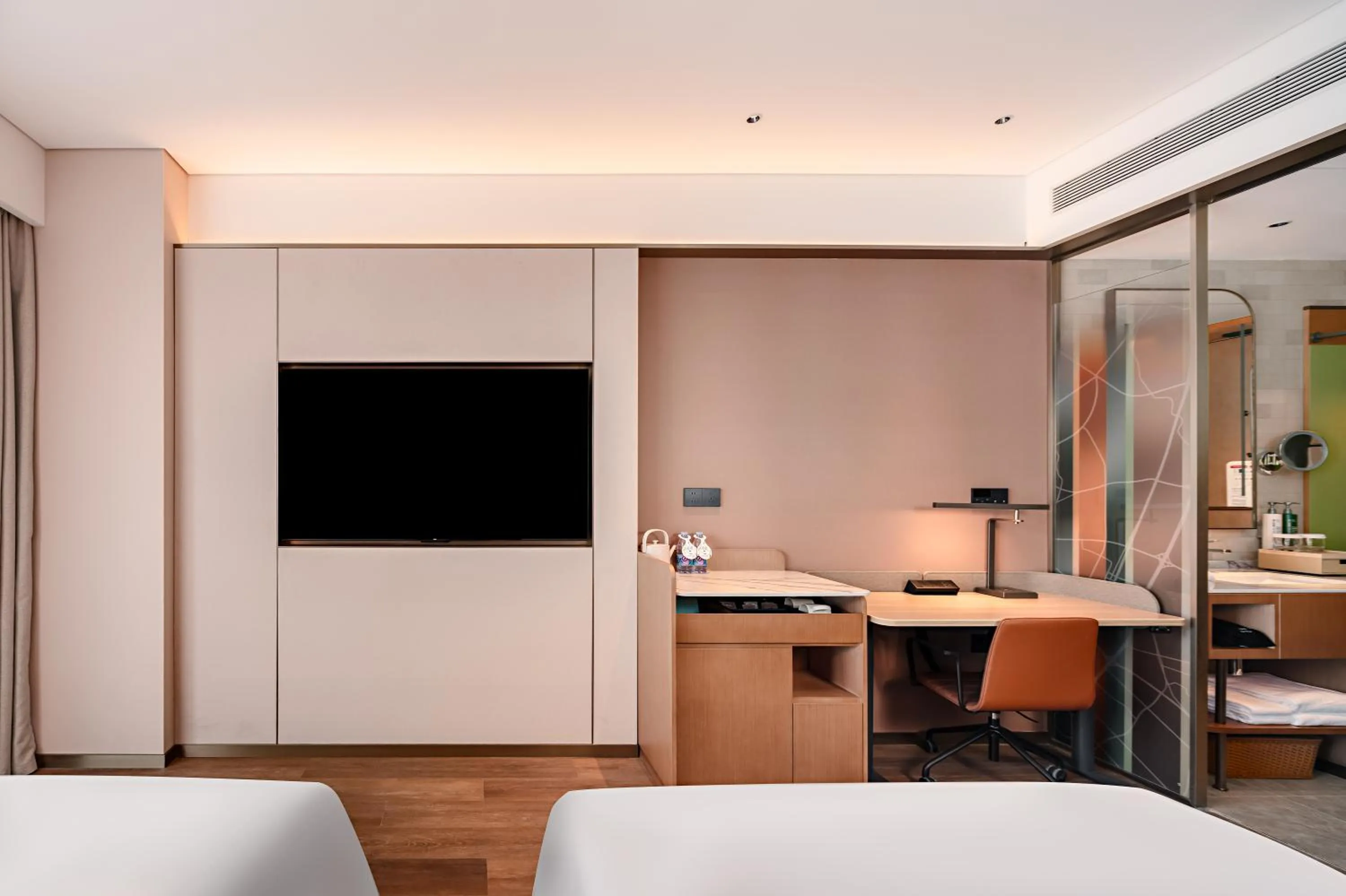 Bed in Hilton Garden Inn Chengdu East Railway Station