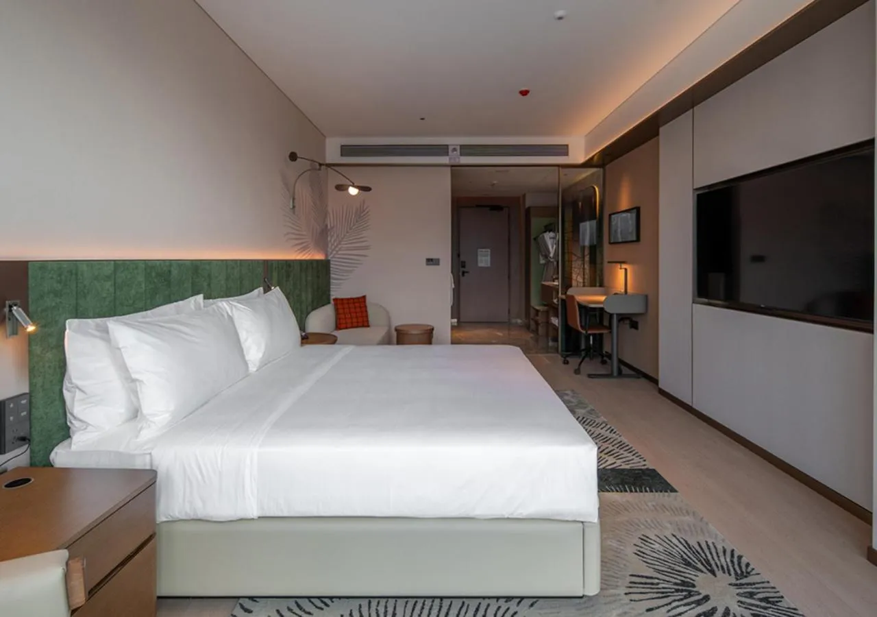 Bedroom, Bed in Hilton Garden Inn Wuhu Economic Tech Zone