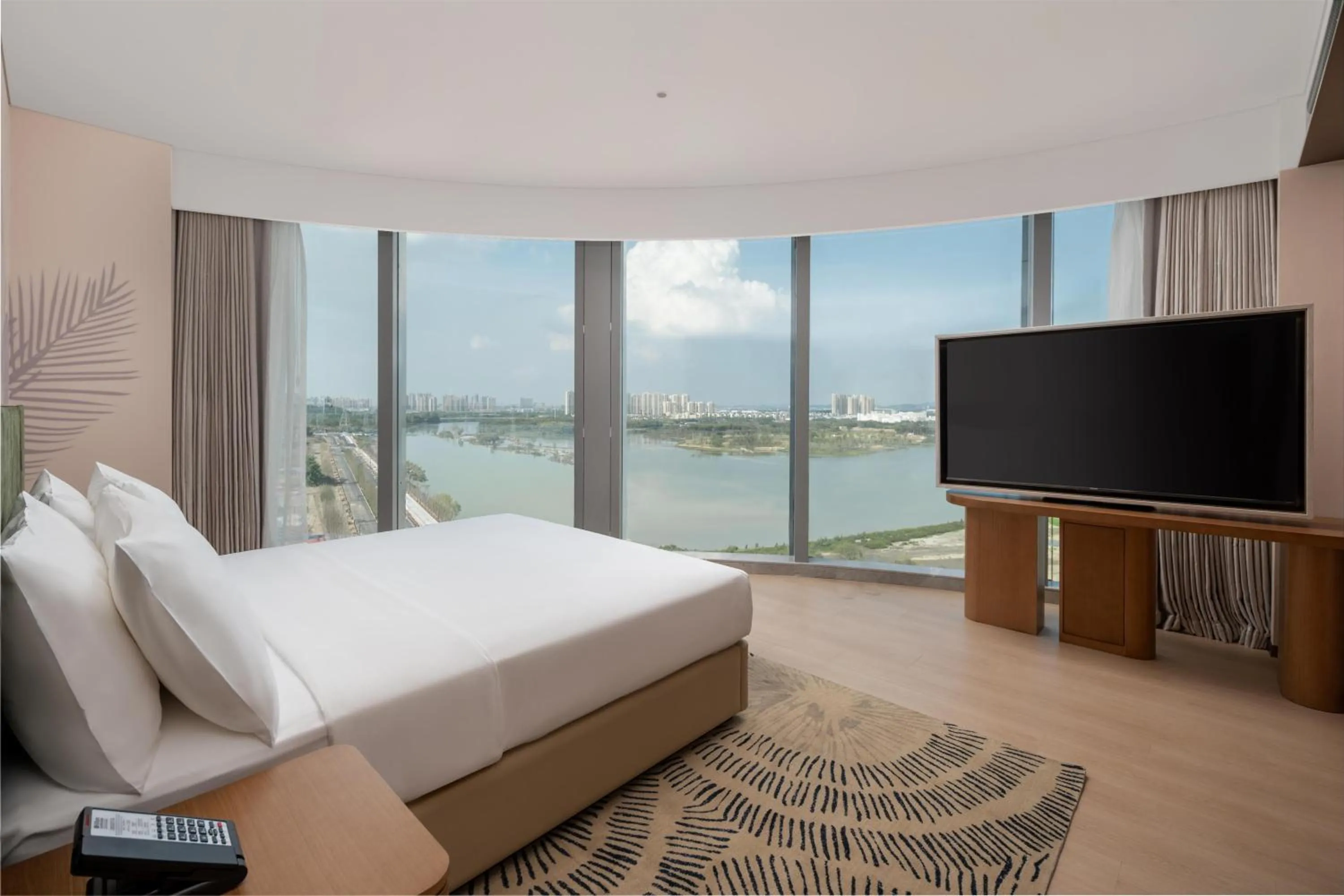 Bed in Hilton Garden Inn Wuhu Economic Tech Zone