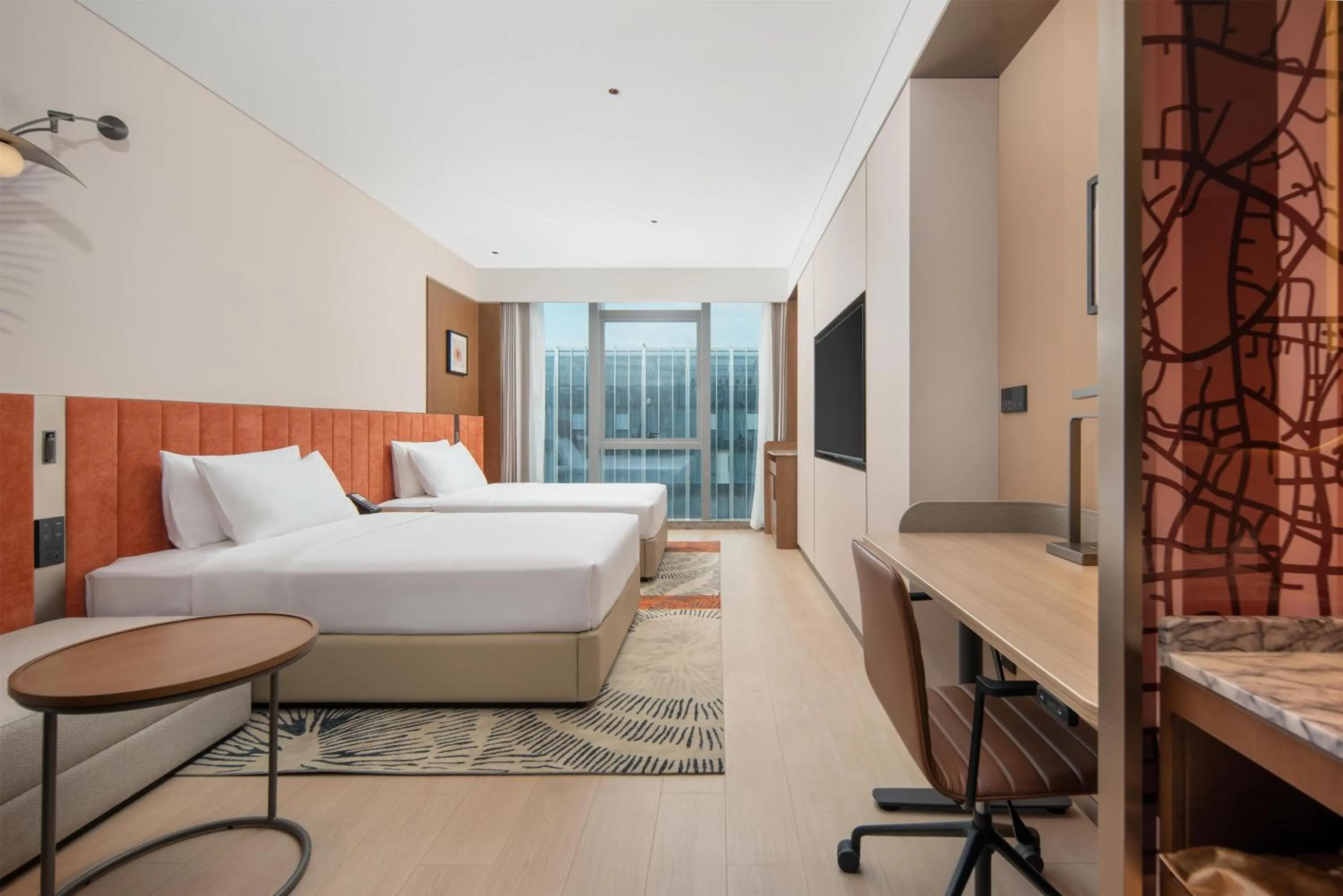 Twin Room in Hilton Garden Inn Wuhu Economic Tech Zone