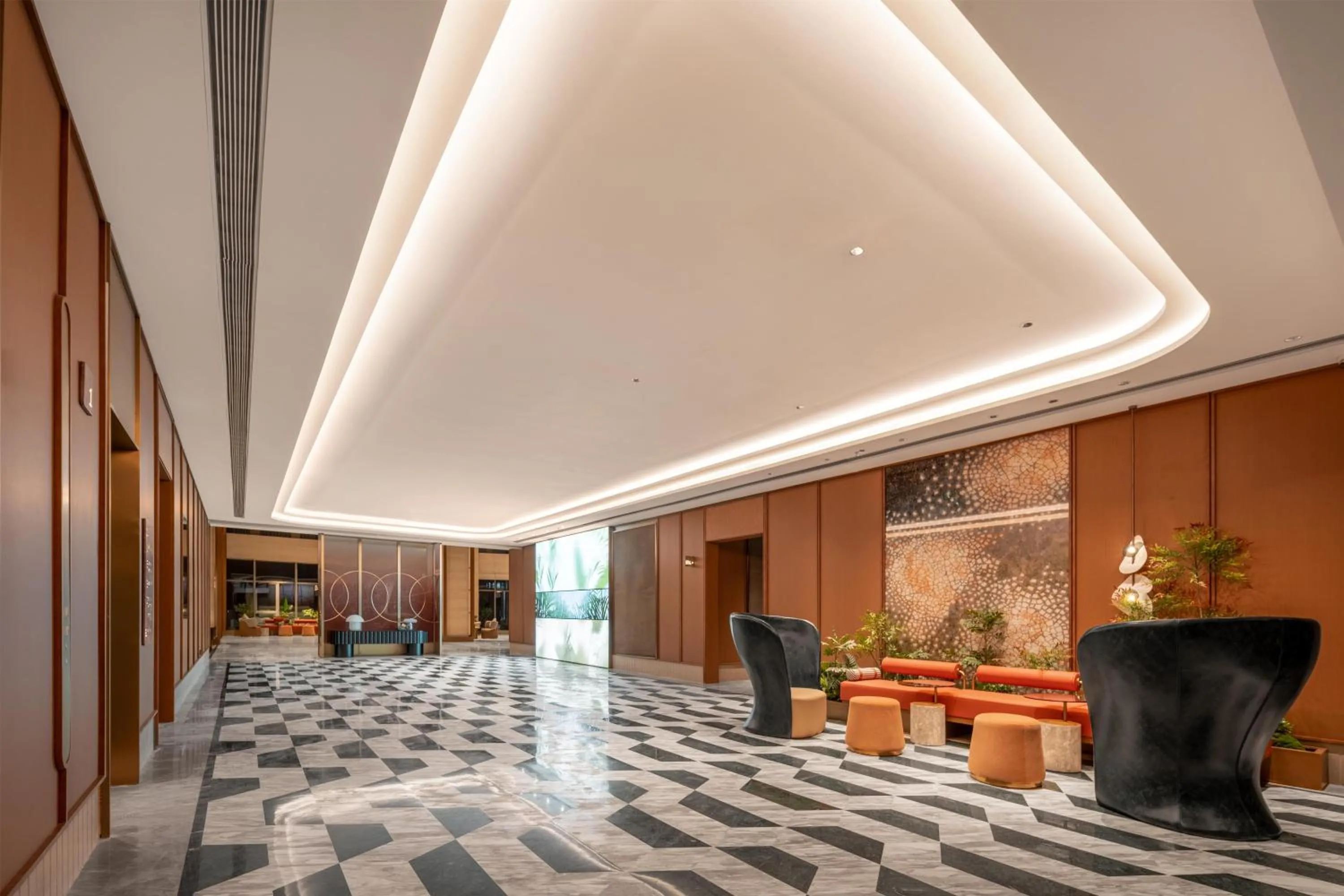 Lobby or reception in Hilton Garden Inn Wuhu Economic Tech Zone