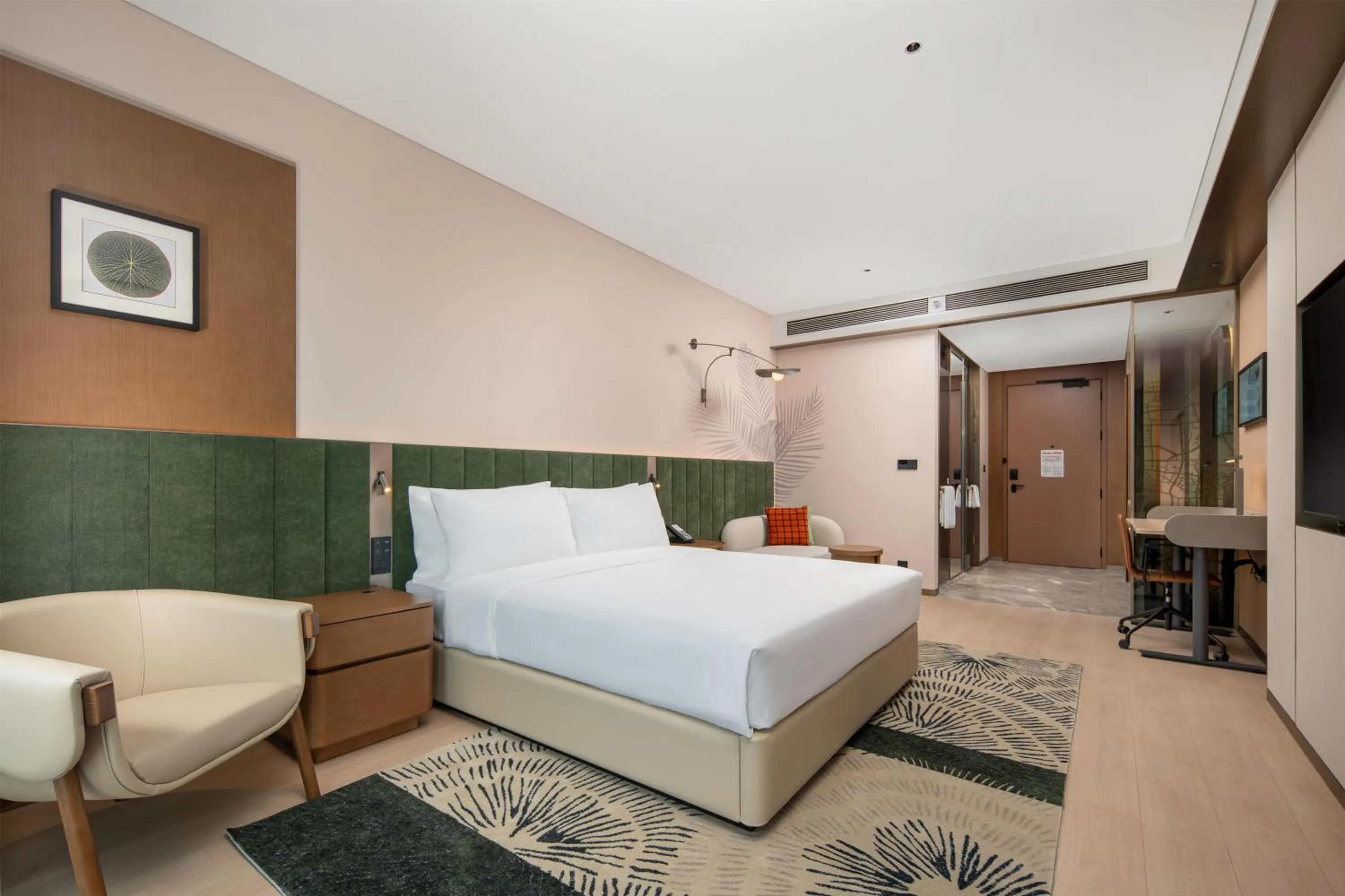 Bed in Hilton Garden Inn Wuhu Economic Tech Zone