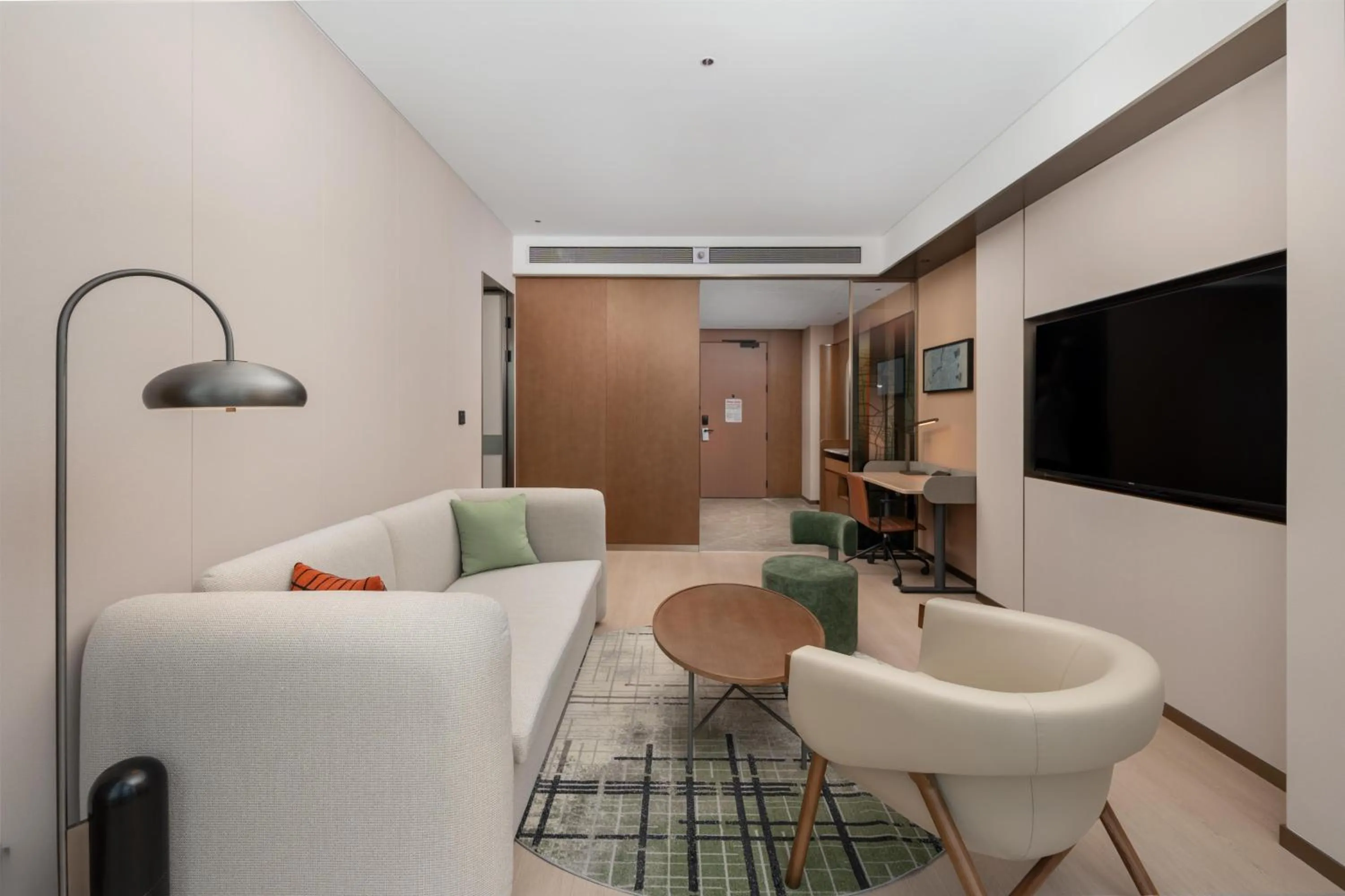 Living room in Hilton Garden Inn Wuhu Economic Tech Zone