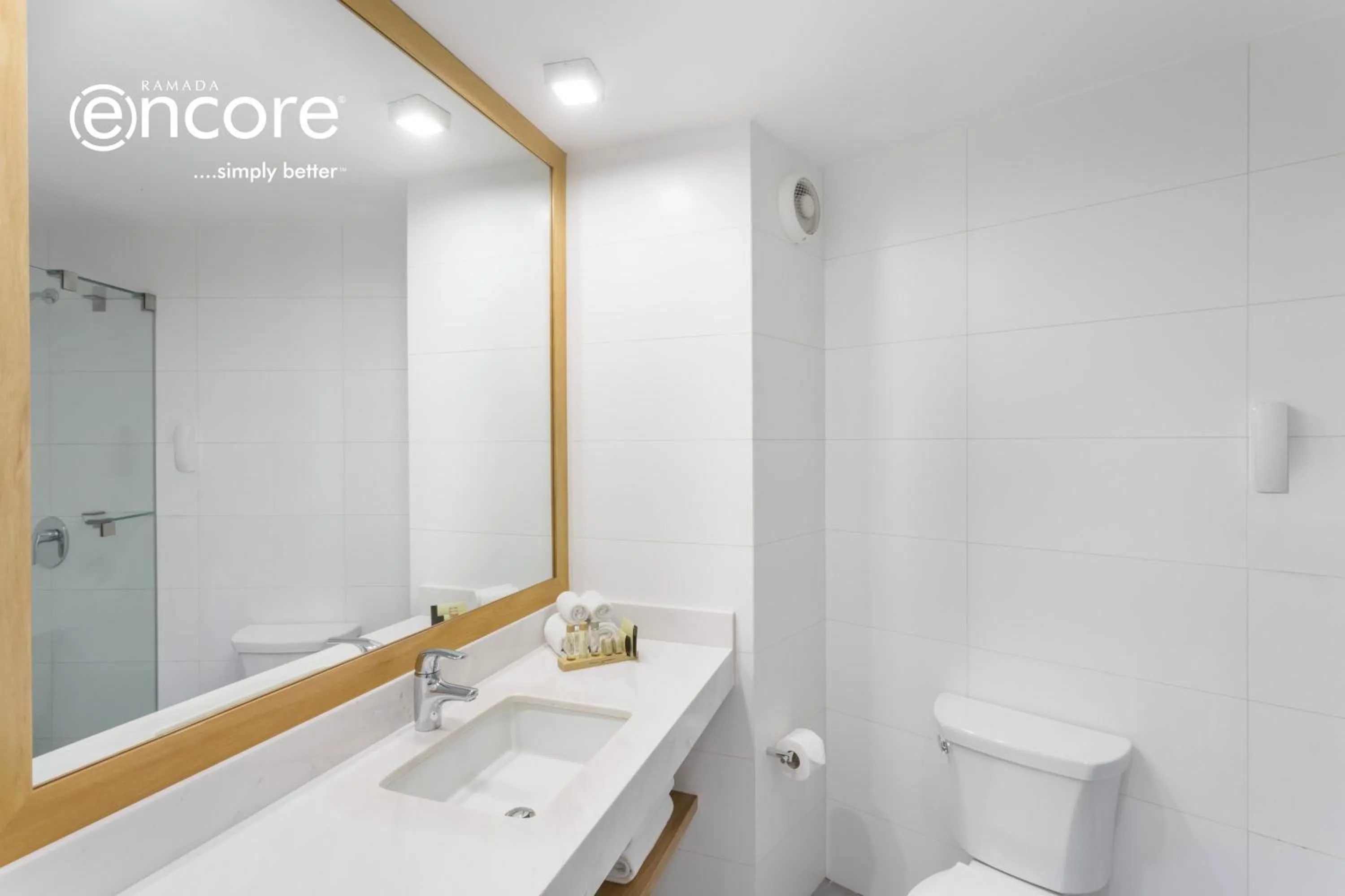 Bathroom in Ramada Encore by Wyndham Lima San Isidro