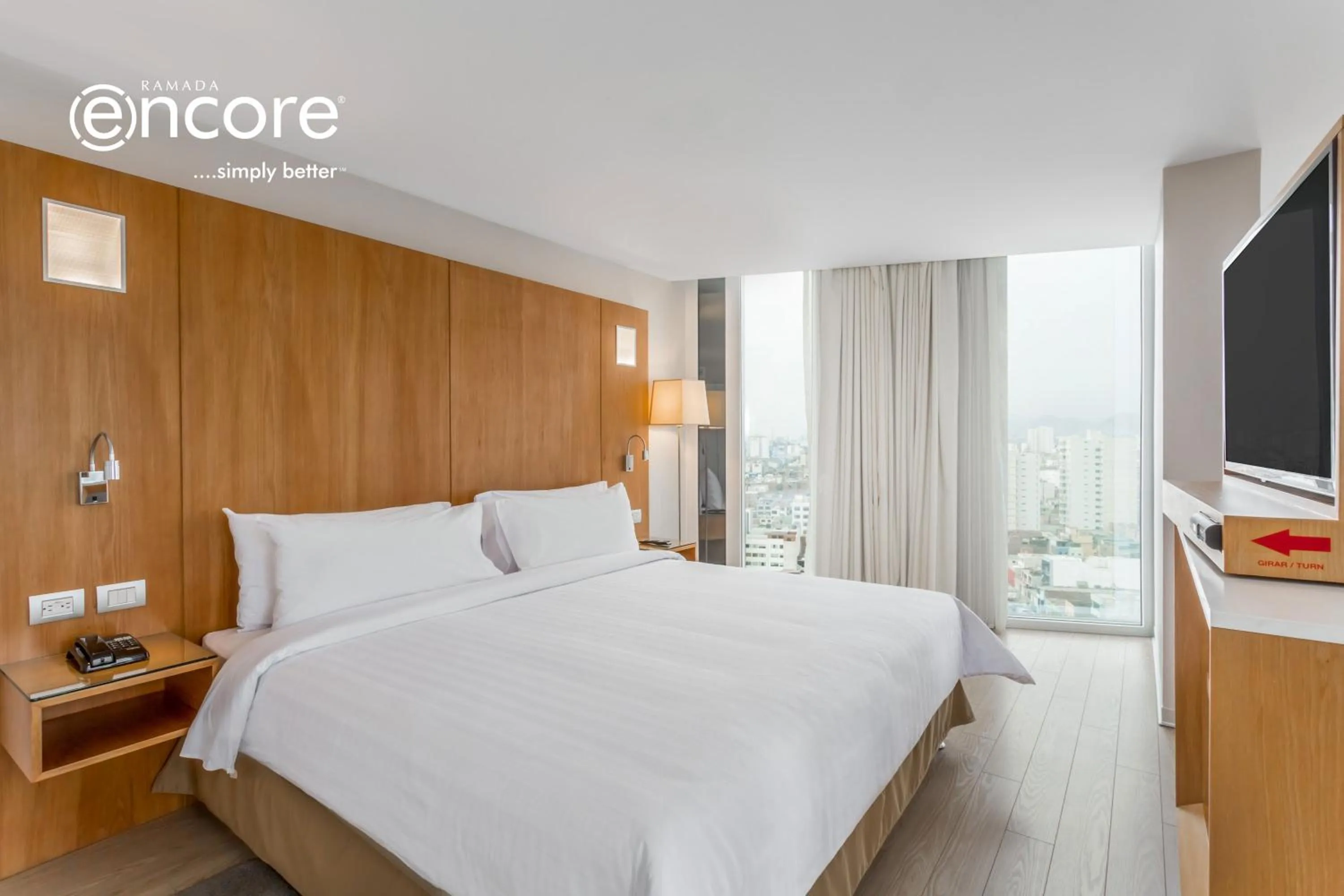 Bedroom, Bed in Ramada Encore by Wyndham Lima San Isidro