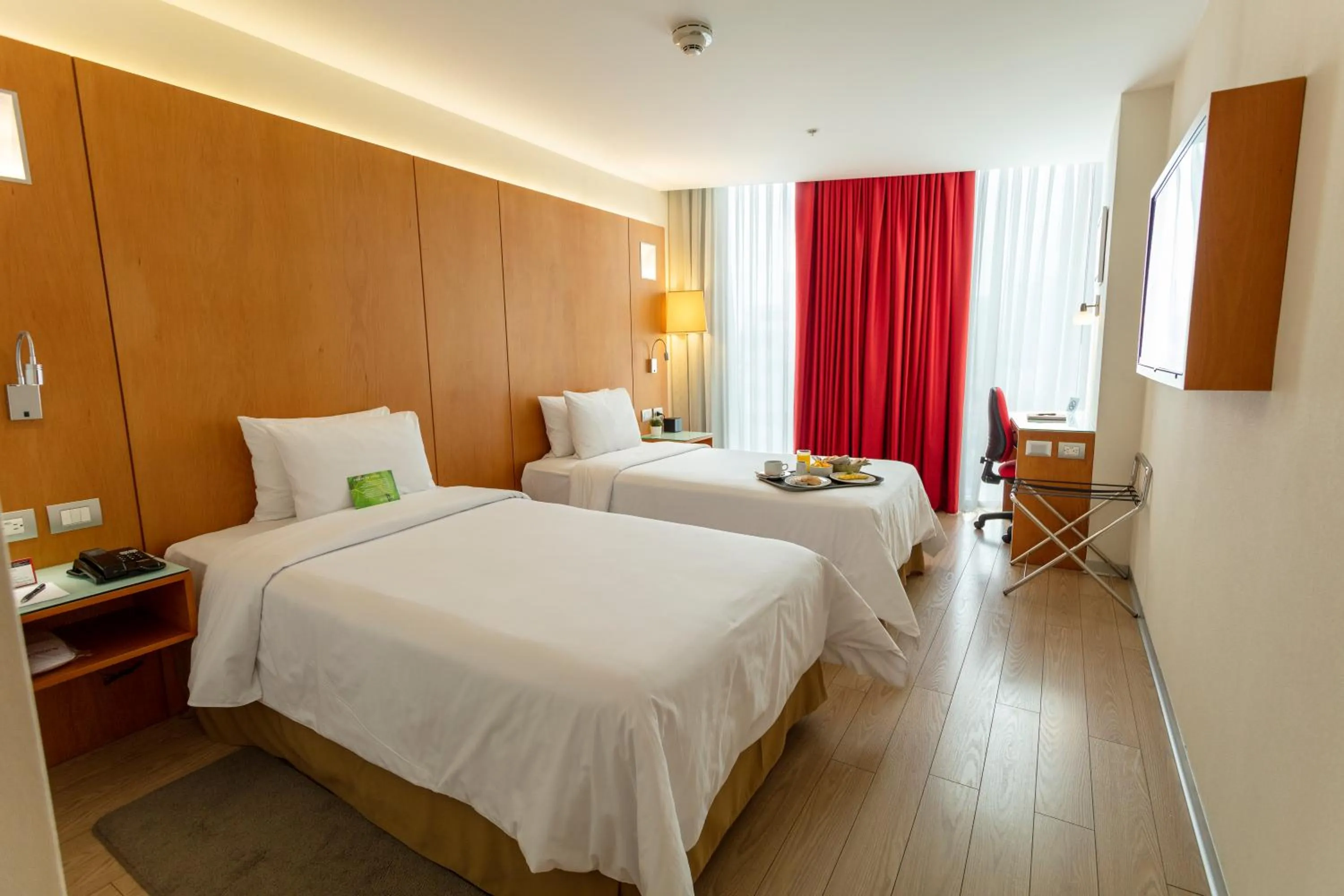 Bedroom, Bed in Ramada Encore by Wyndham Lima San Isidro