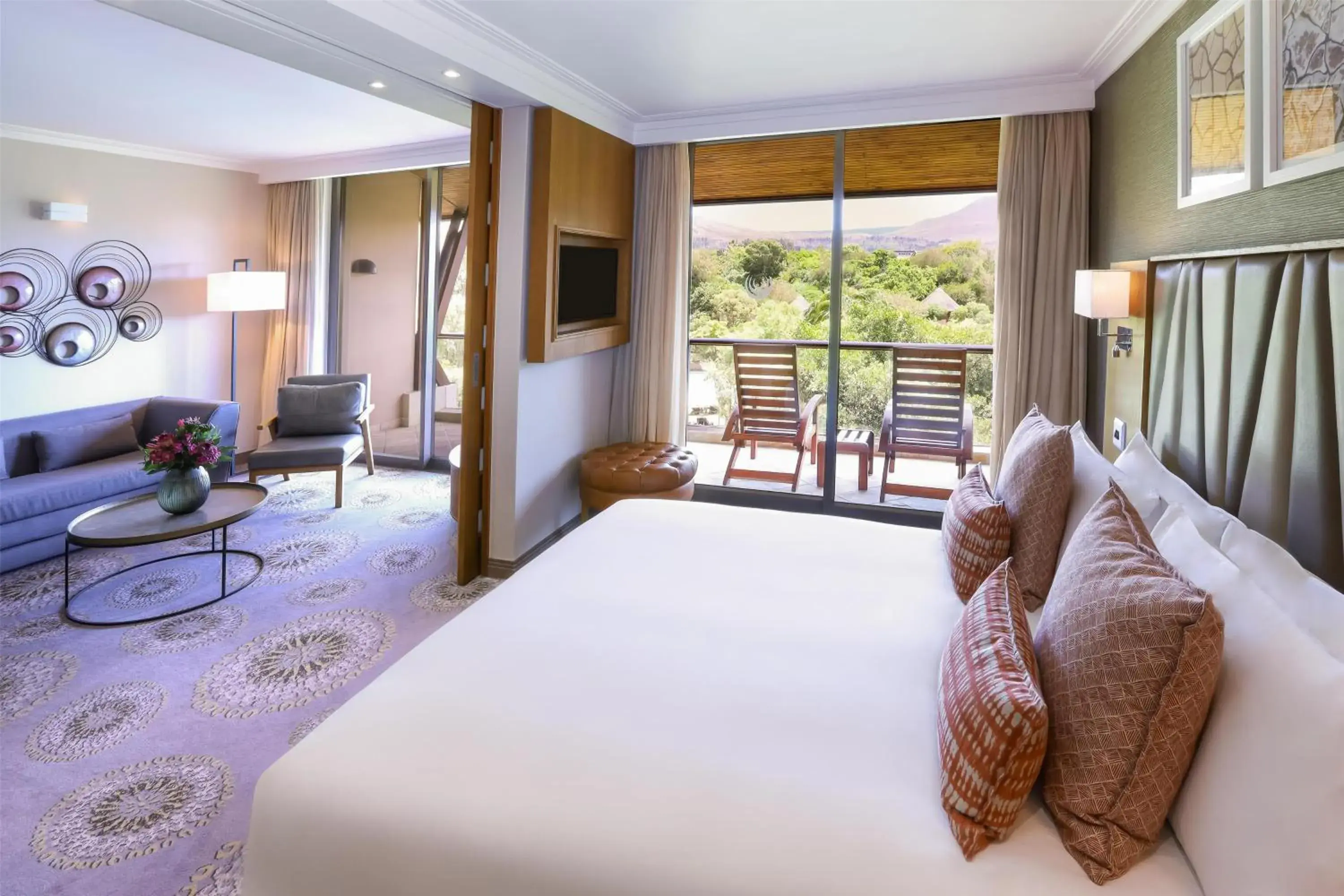 Deluxe King Suite with Garden View in Arabella Hotel, Golf and Spa Deluxe King Suite with Garden View in Arabella Hotel, Golf and Spa