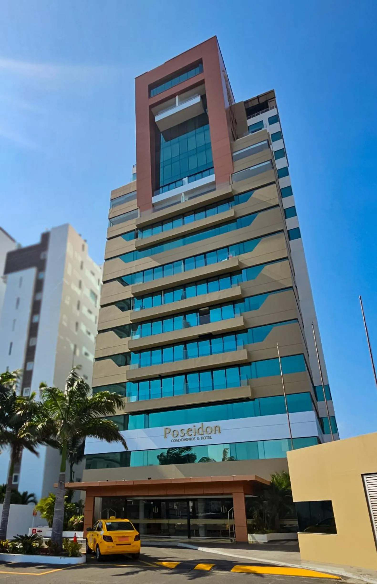 Property building in Hotel Poseidon