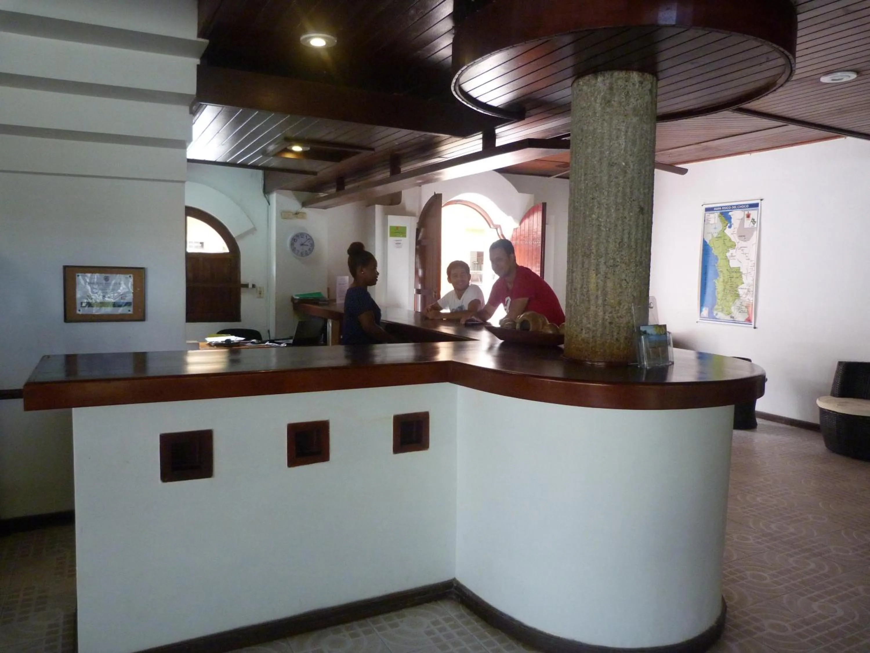 Lobby or reception in Hotel Costa Choco
