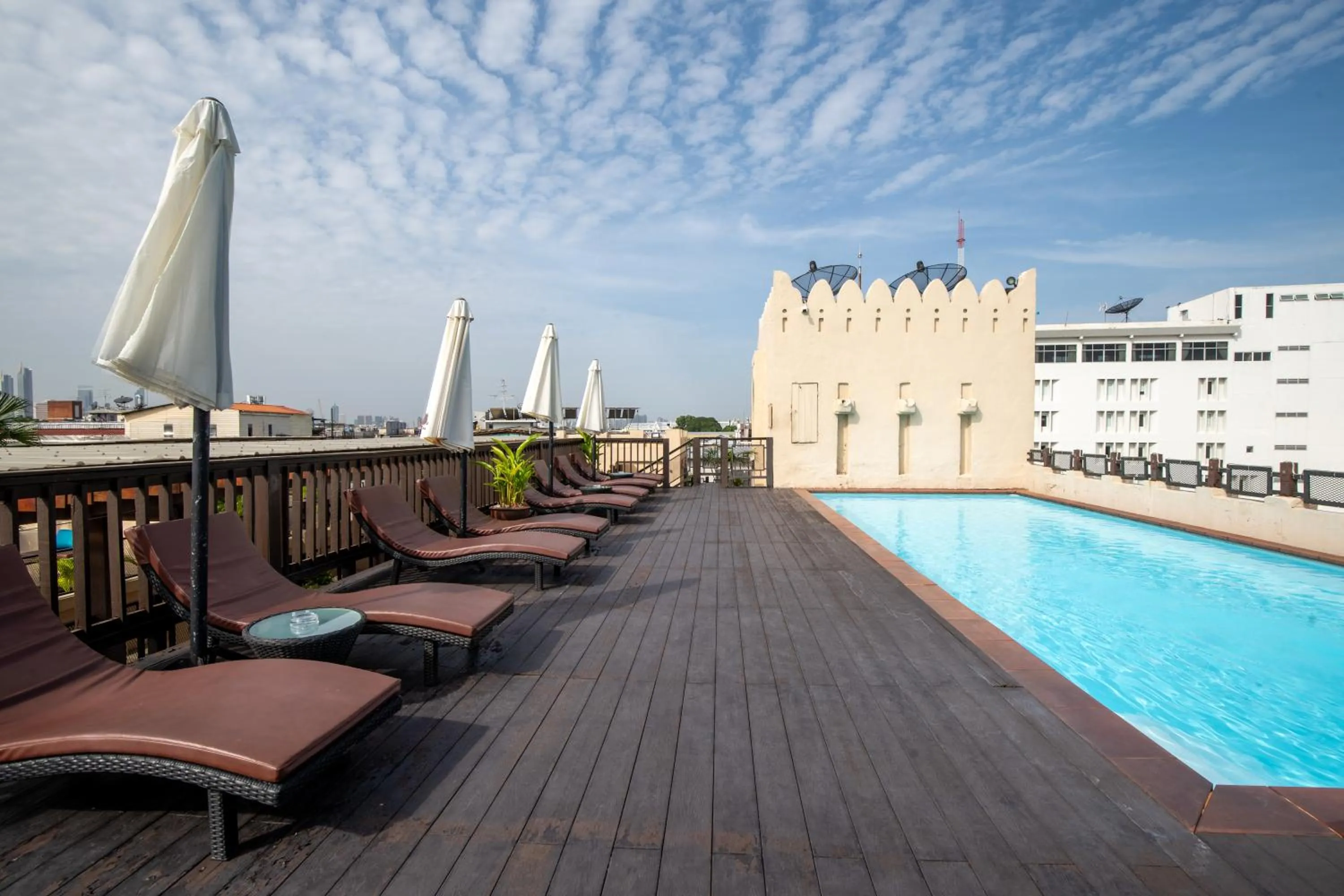 Pool view in Dewan Bangkok