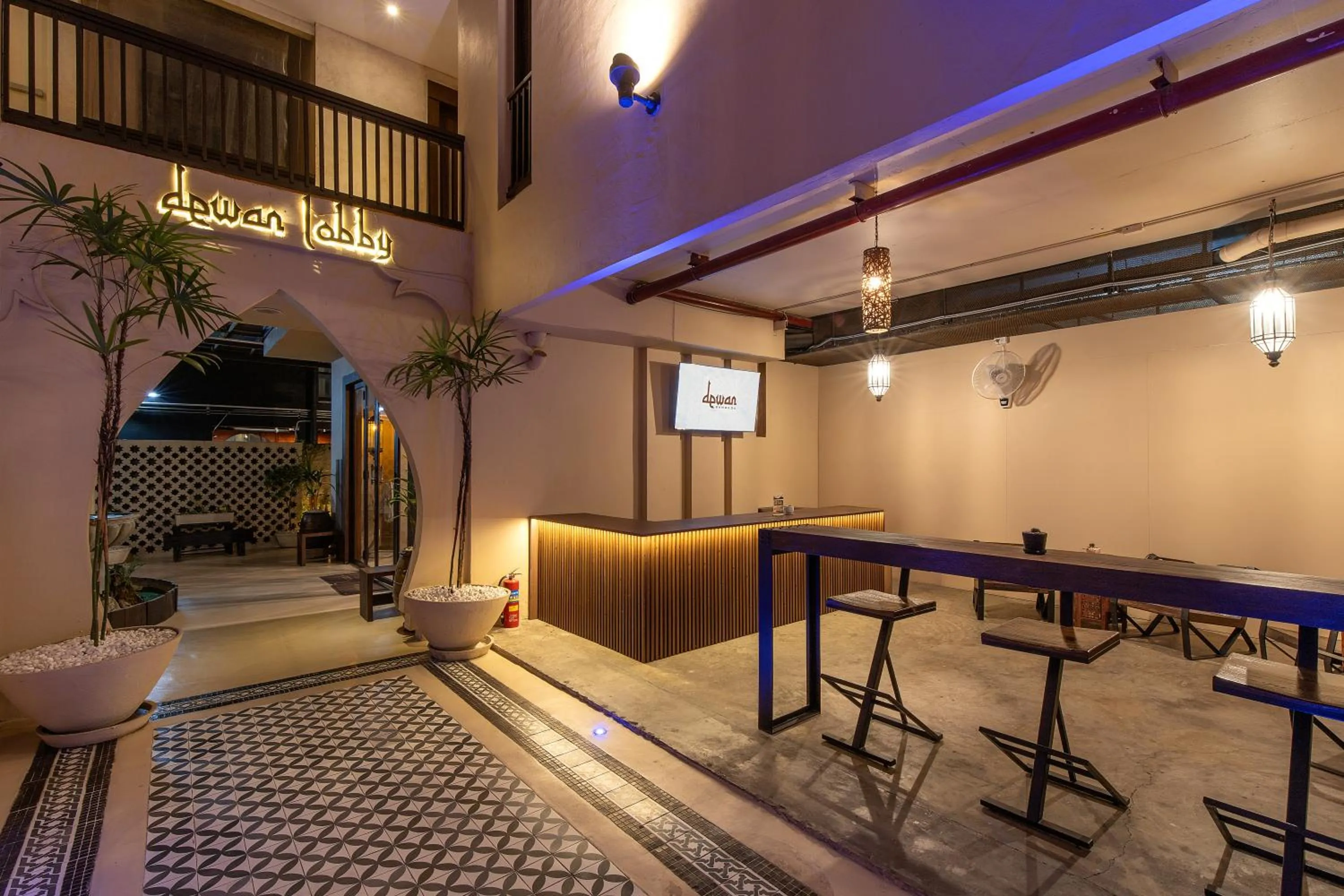 Seating area in Dewan Bangkok