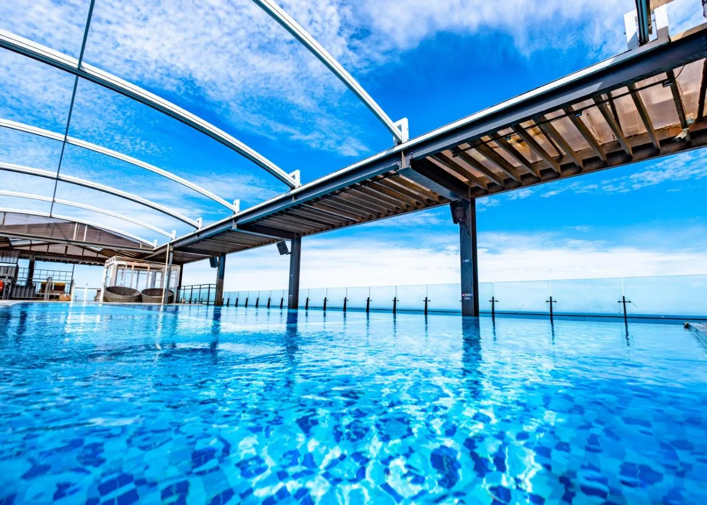 Swimming pool in Dyne Resort