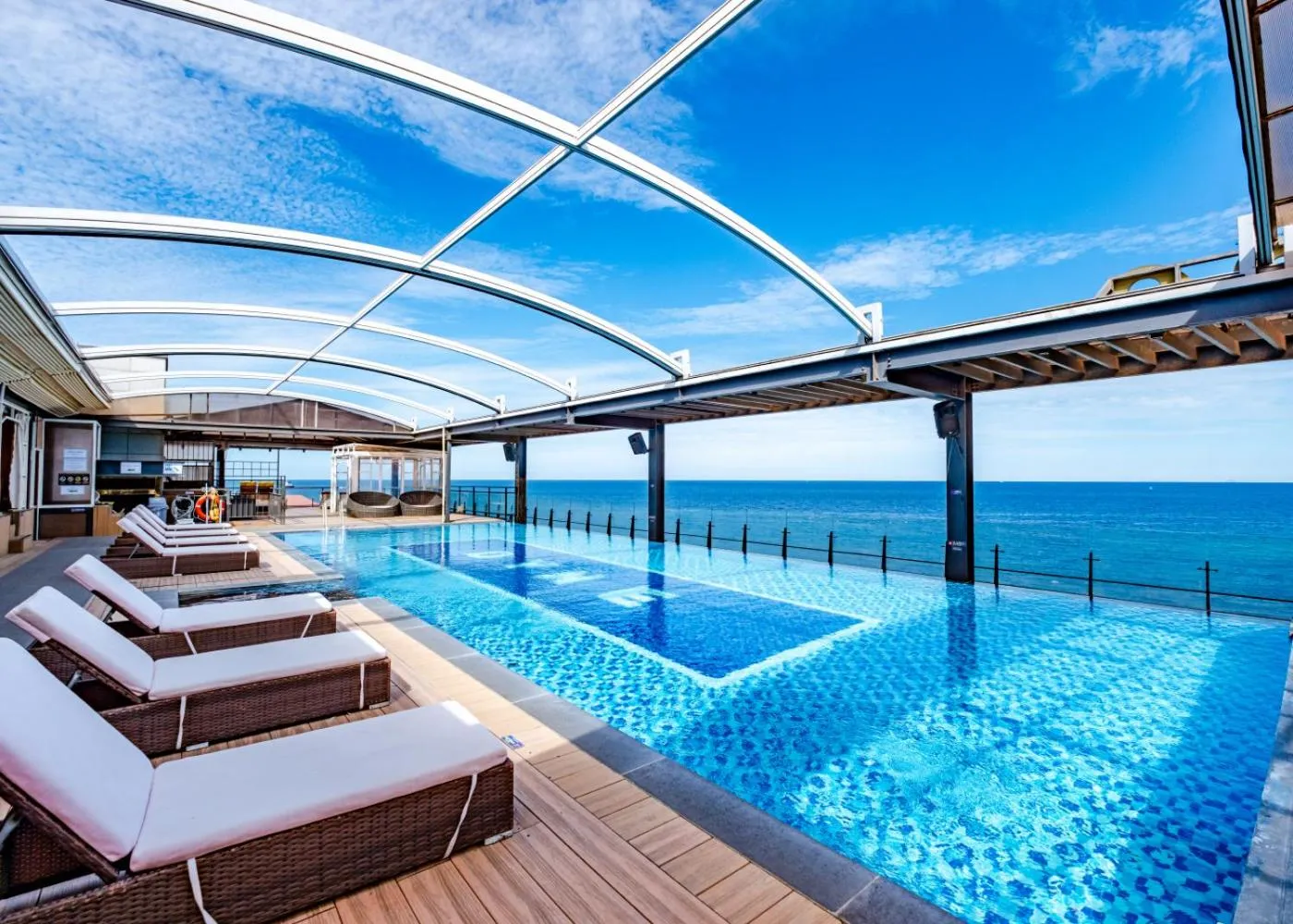 Swimming pool in Dyne Resort