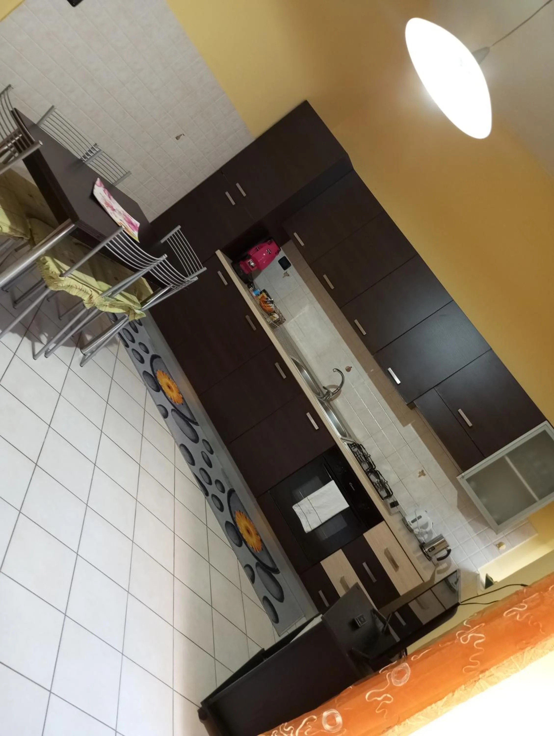 Kitchen or kitchenette in La Corte dei Morra