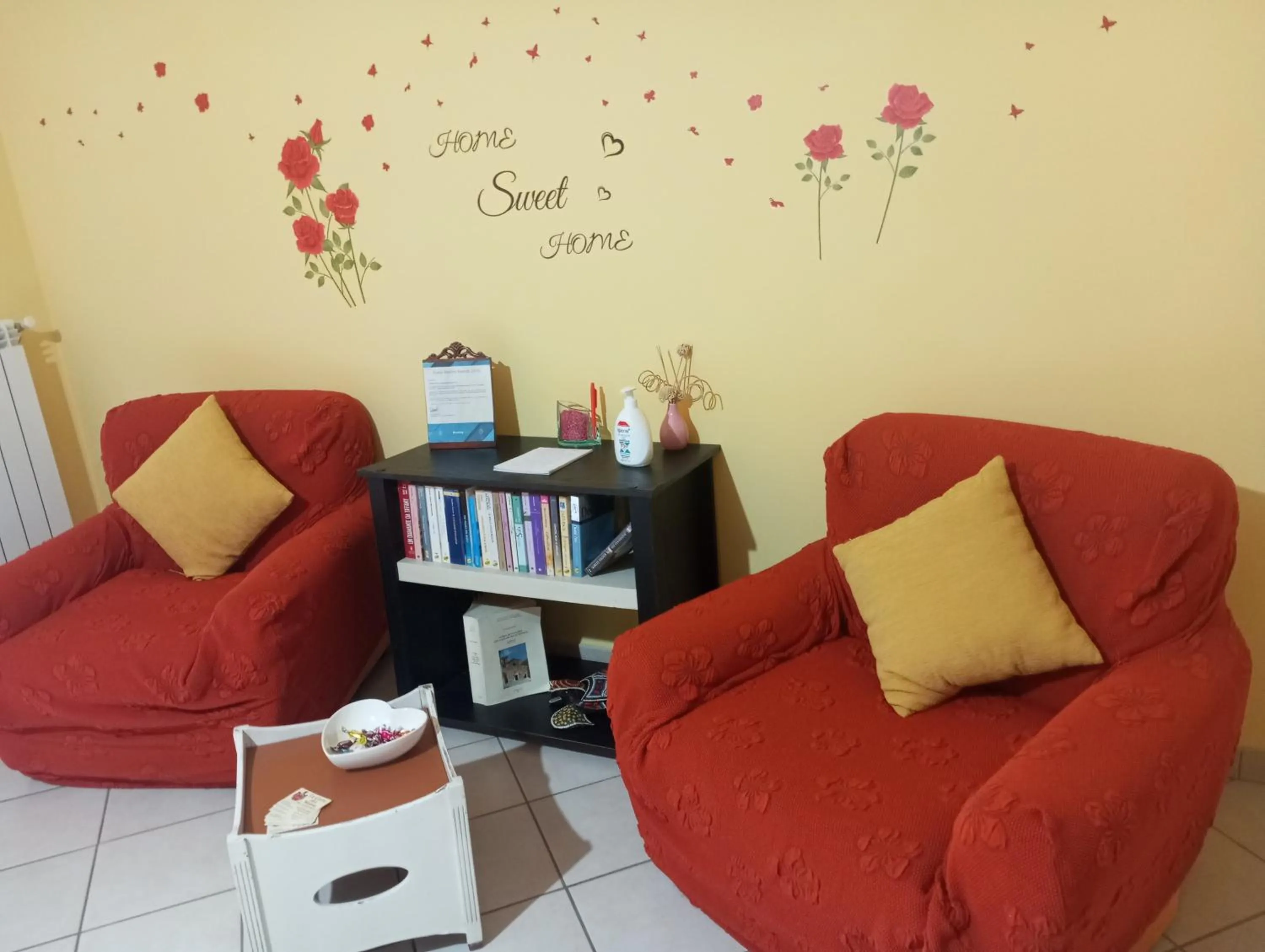 Living room in La Corte dei Morra