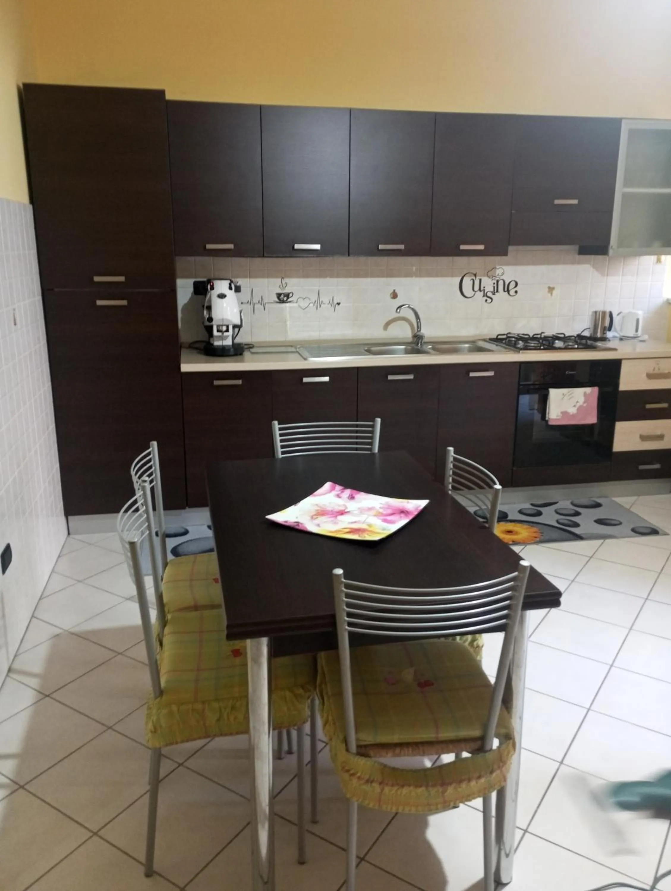 Kitchen or kitchenette in La Corte dei Morra