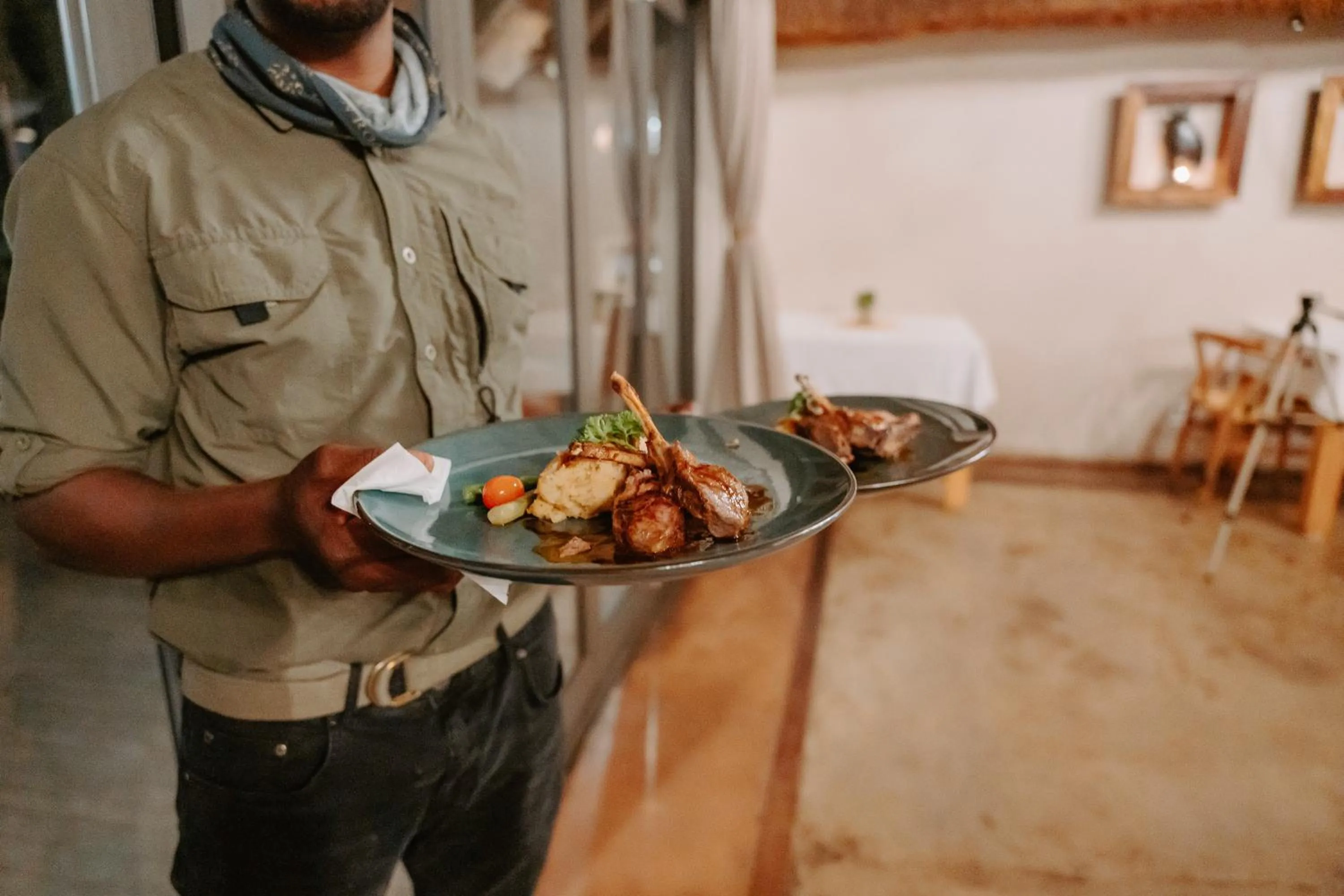 Food close-up in Bukela Game Lodge - Amakhala Game Reserve