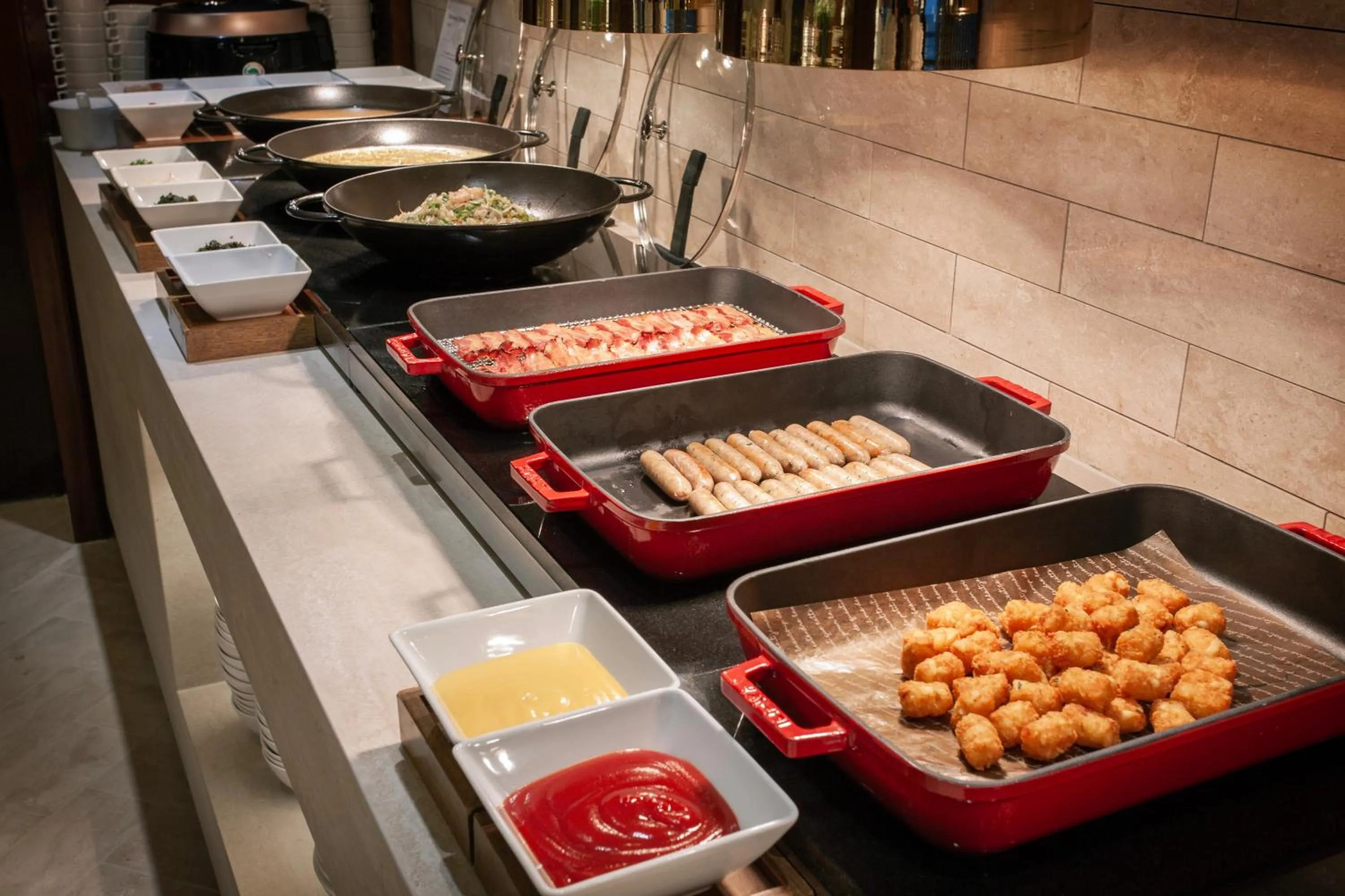 Breakfast in Crown Park Hotel Seoul Myeongdong