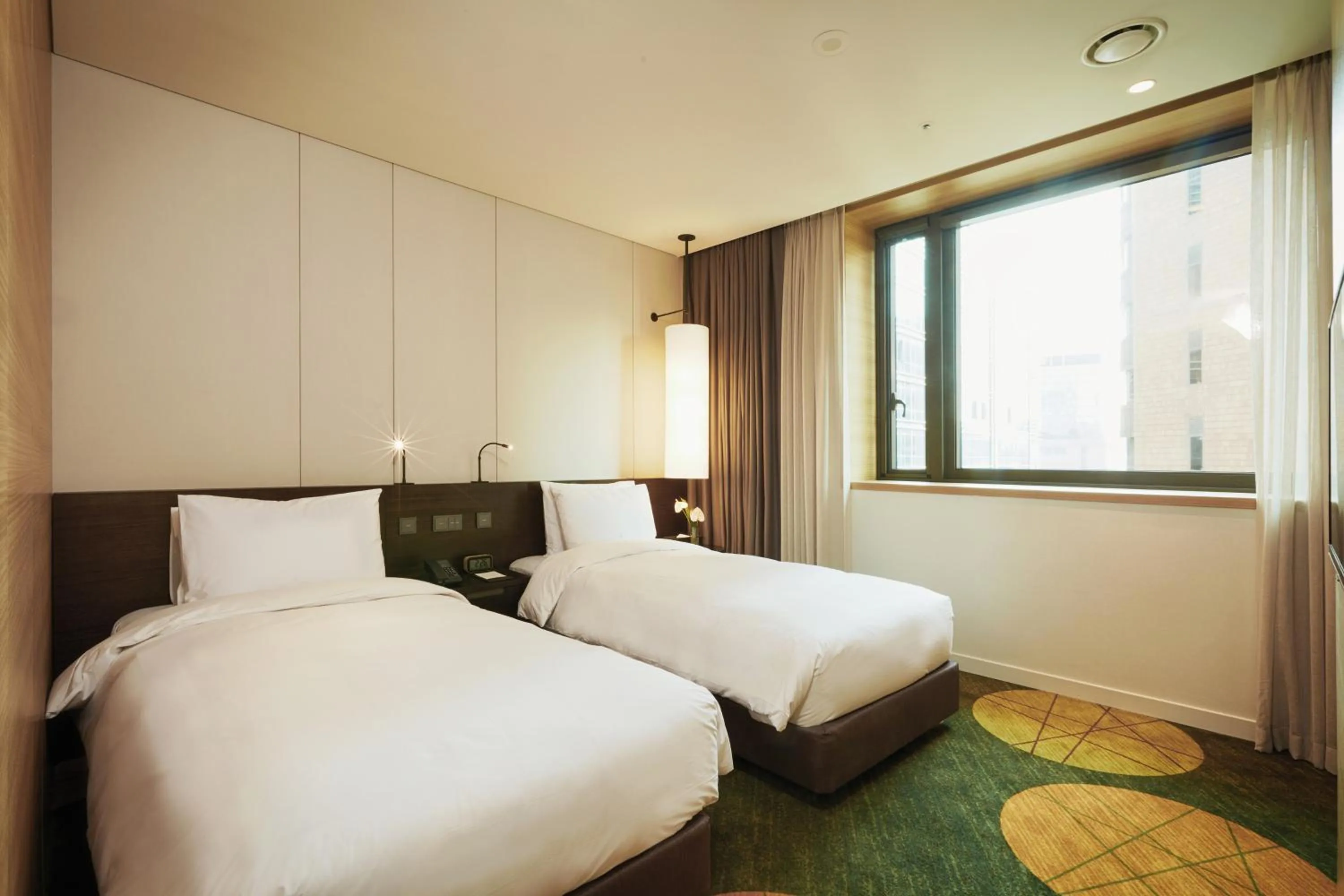 Bed in Crown Park Hotel Seoul Myeongdong