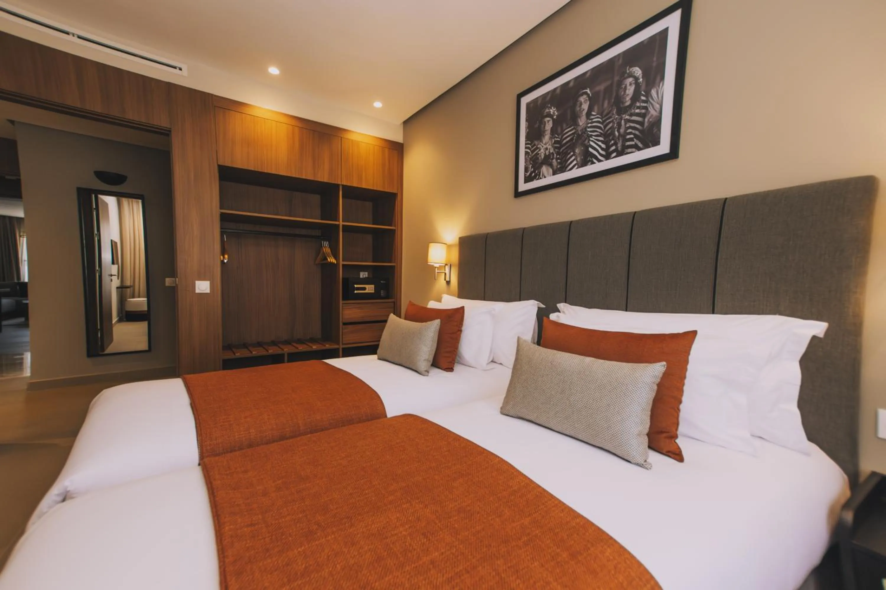 Bed in Dally Apart Hotel