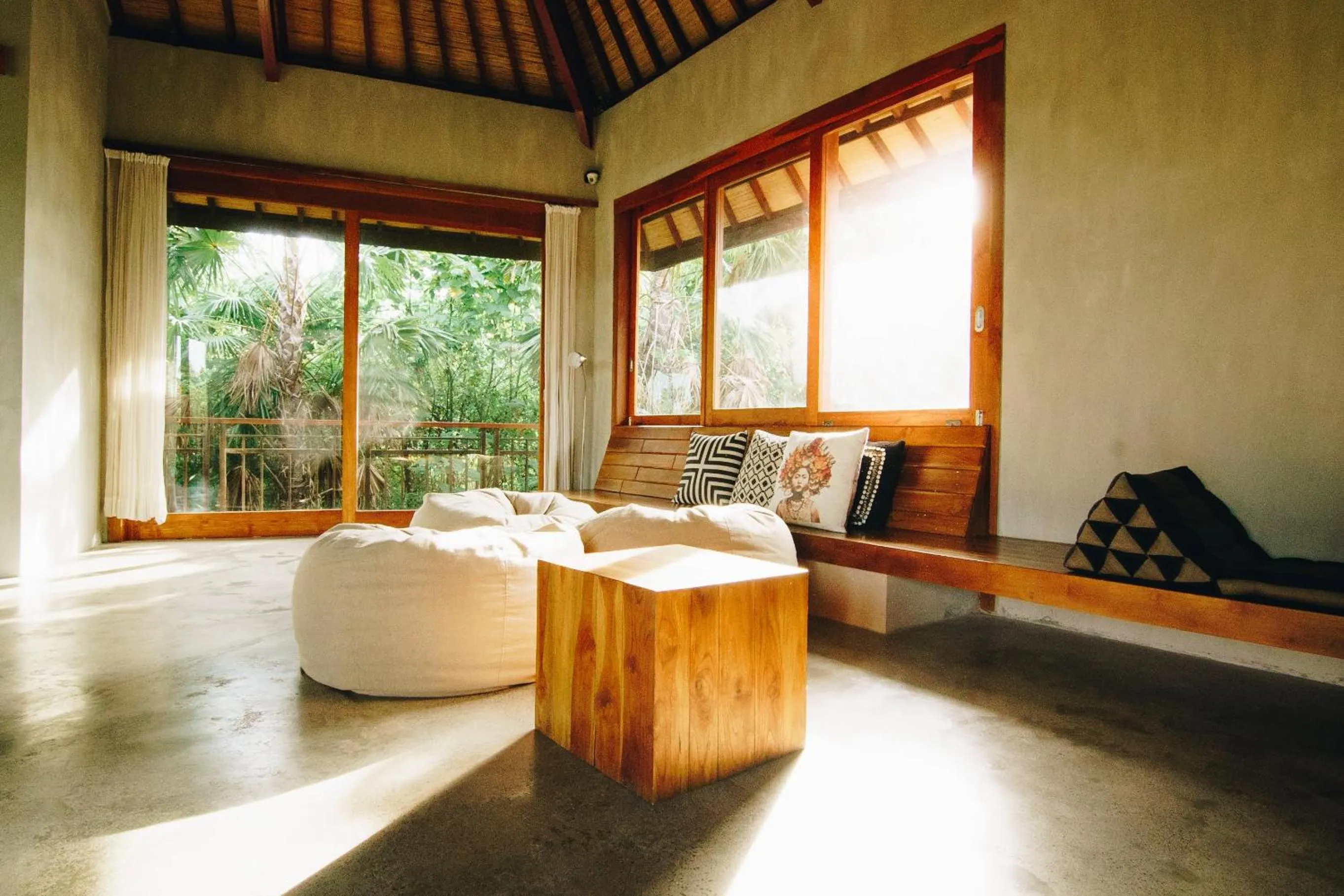 Living room in ZIN Berawa Villas & Bungalows