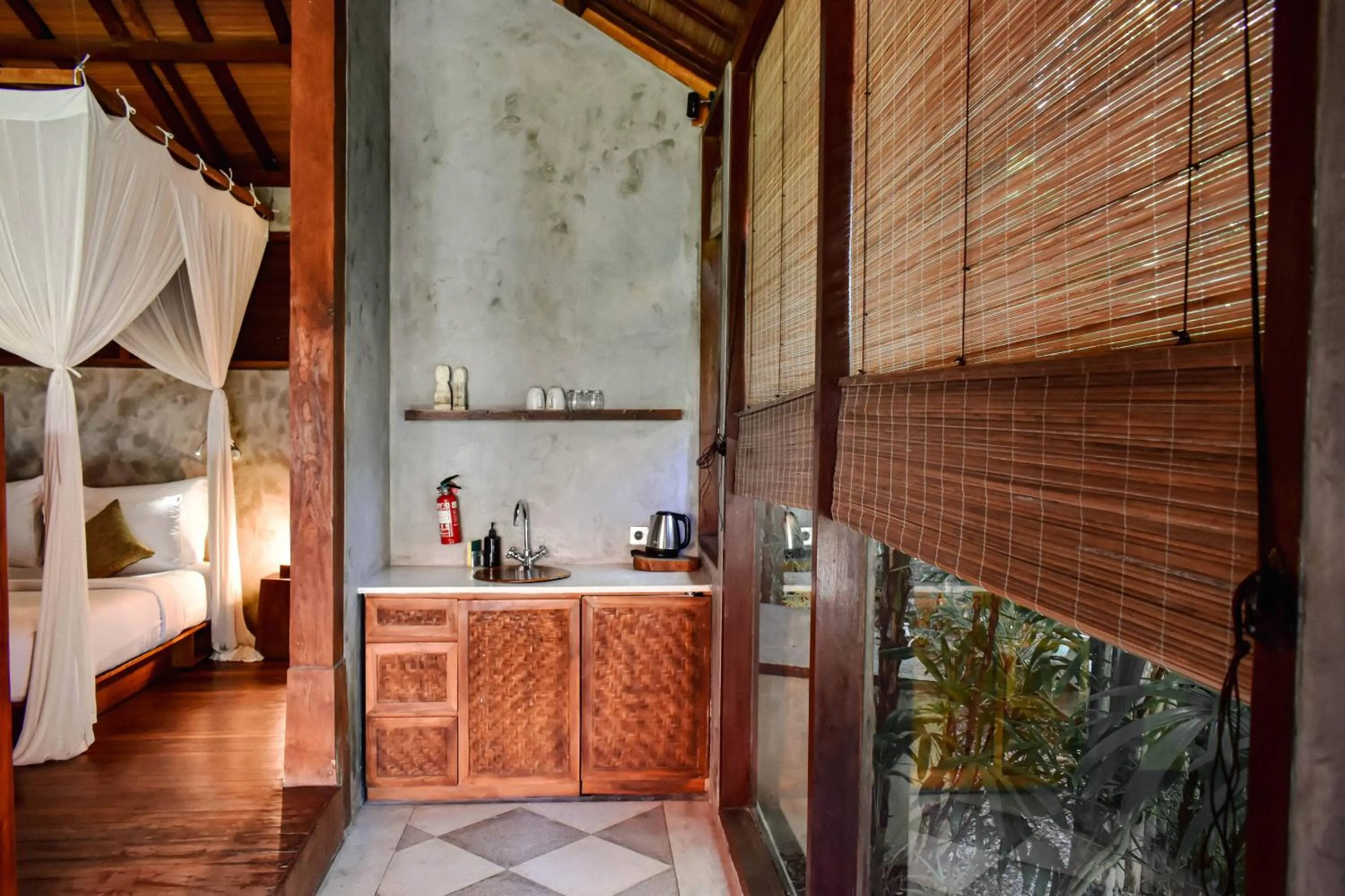 Kitchen or kitchenette in ZIN Berawa Villas & Bungalows